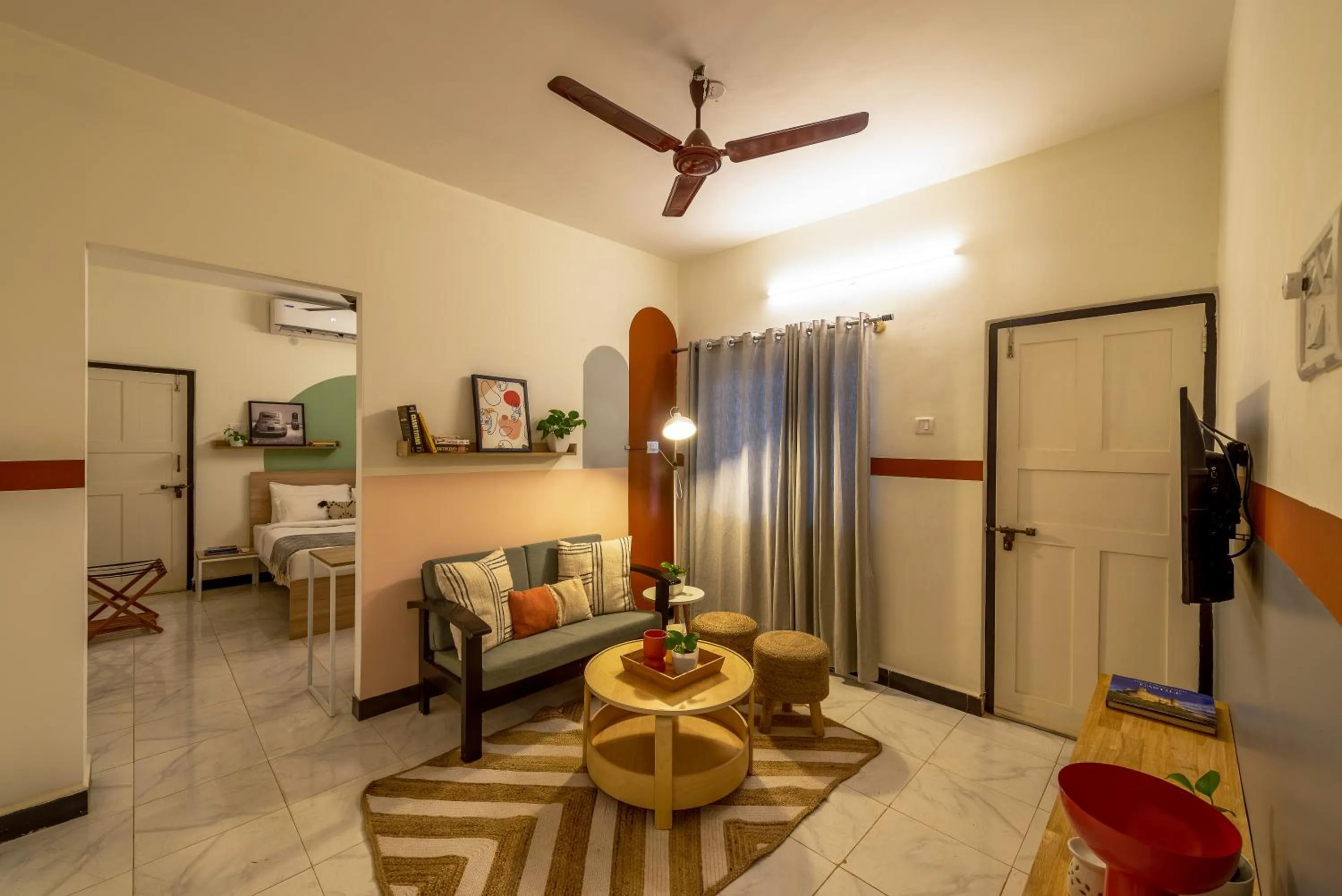 Living room in Olive Hotel Calangute Niwasa by Embassy Group