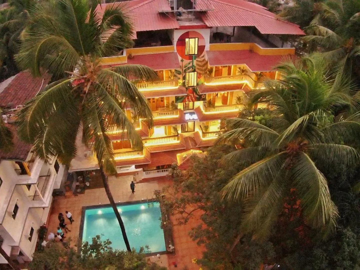 Bird's eye view in Olive Hotel Calangute Niwasa by Embassy Group