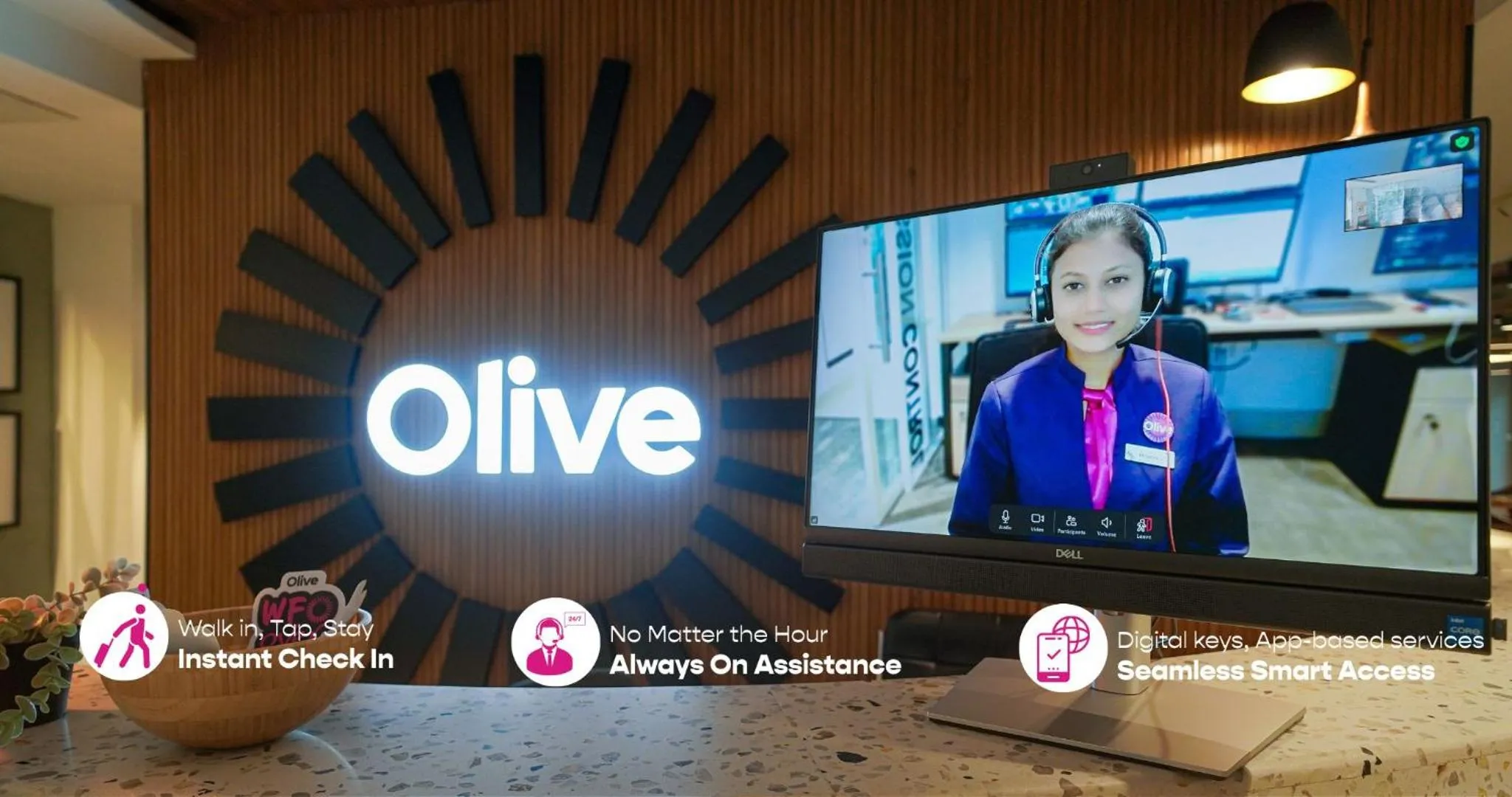 Lobby or reception in Olive Hotel Calangute Niwasa by Embassy Group