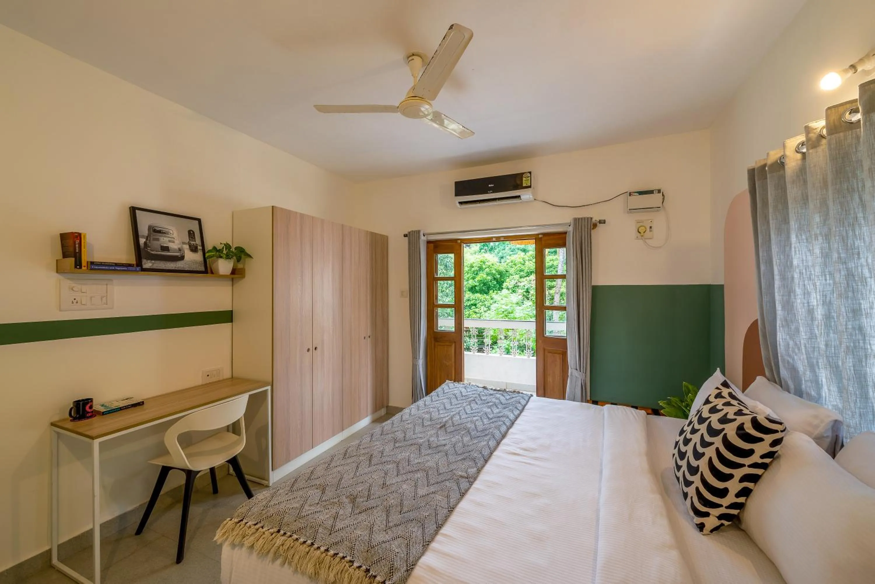 Bedroom, Bed in Olive Hotel Calangute Niwasa by Embassy Group