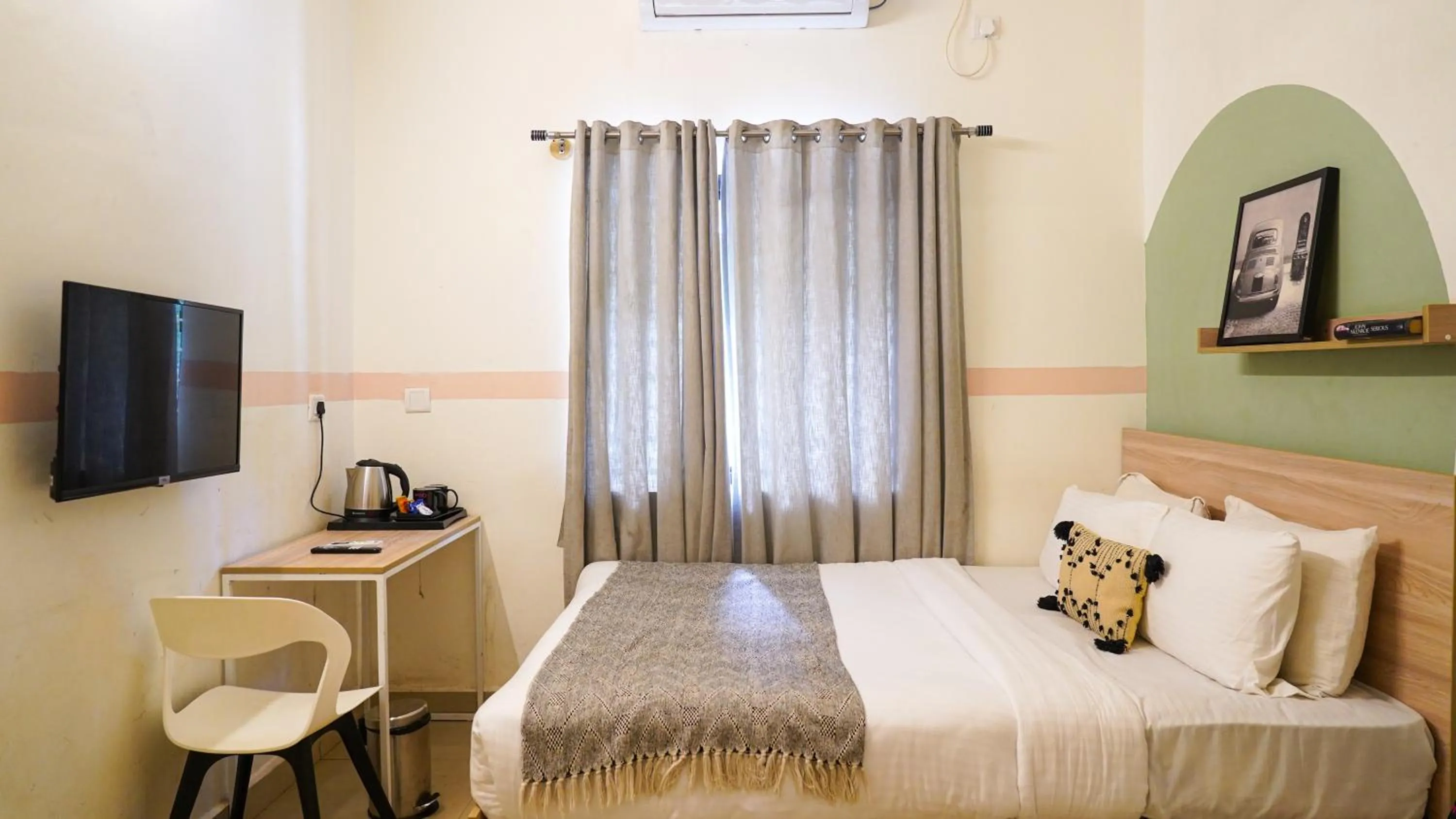 Bedroom, Bed in Olive Hotel Calangute Niwasa by Embassy Group