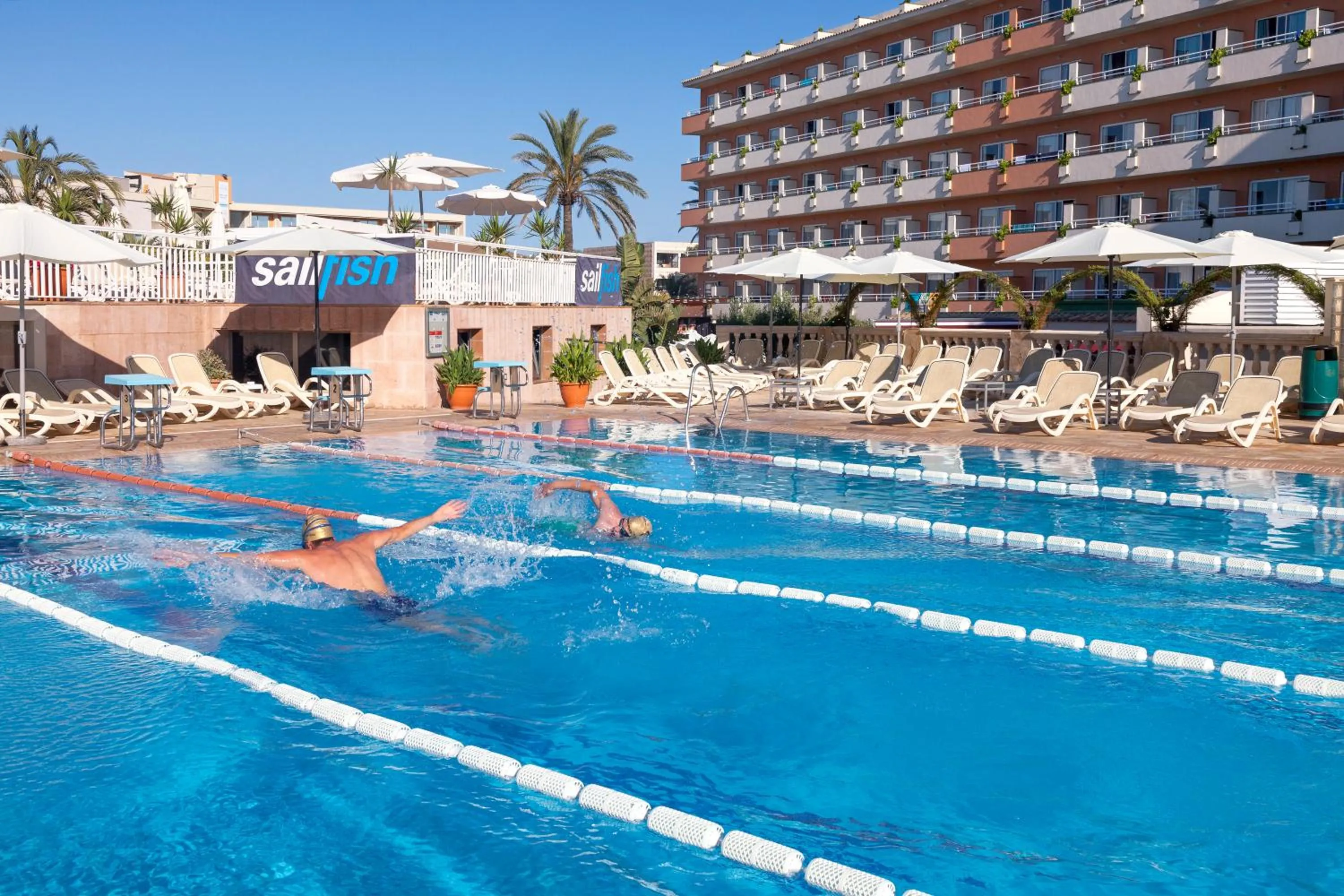 Swimming pool in Caprice Janeiro Hotel & Spa