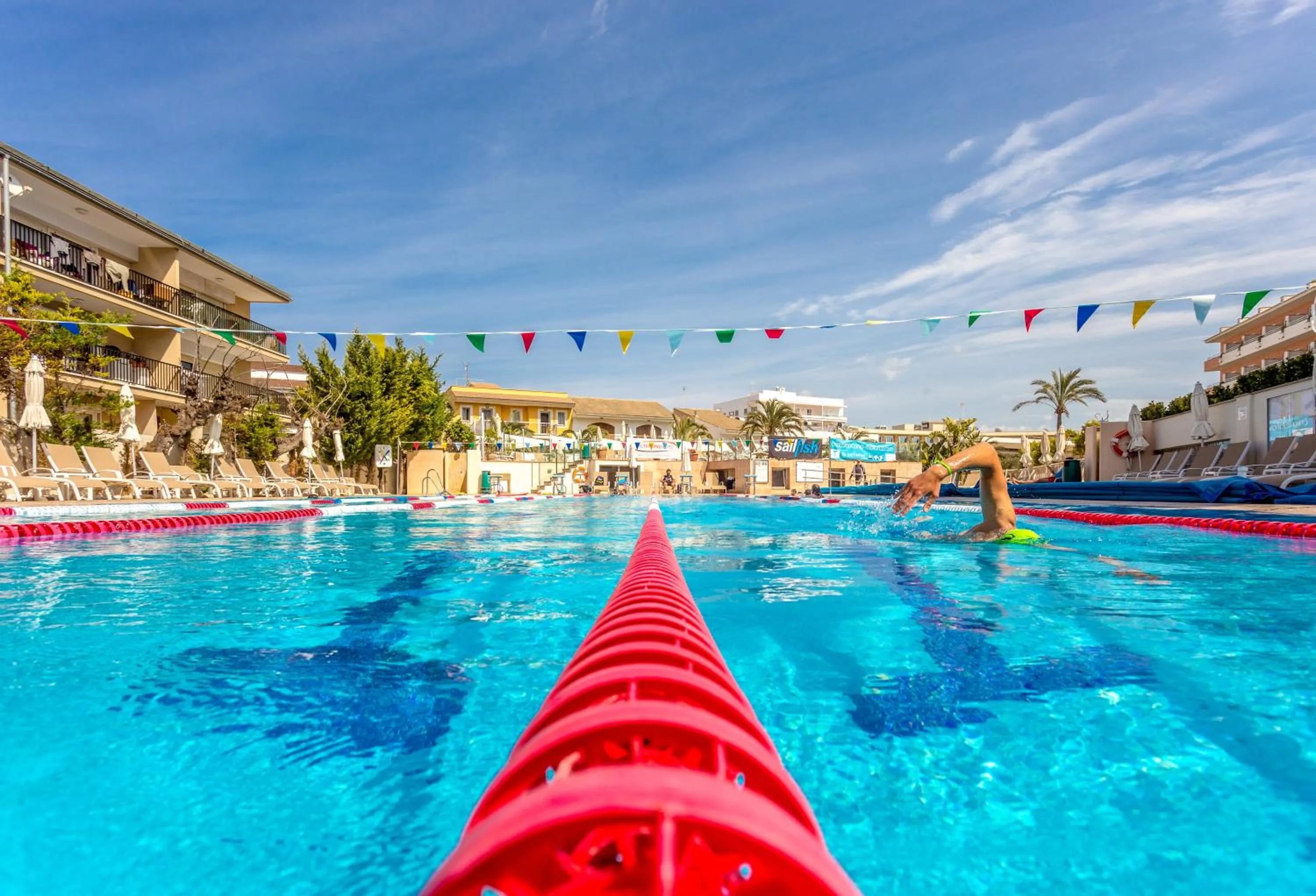 Swimming pool in Caprice Janeiro Hotel & Spa