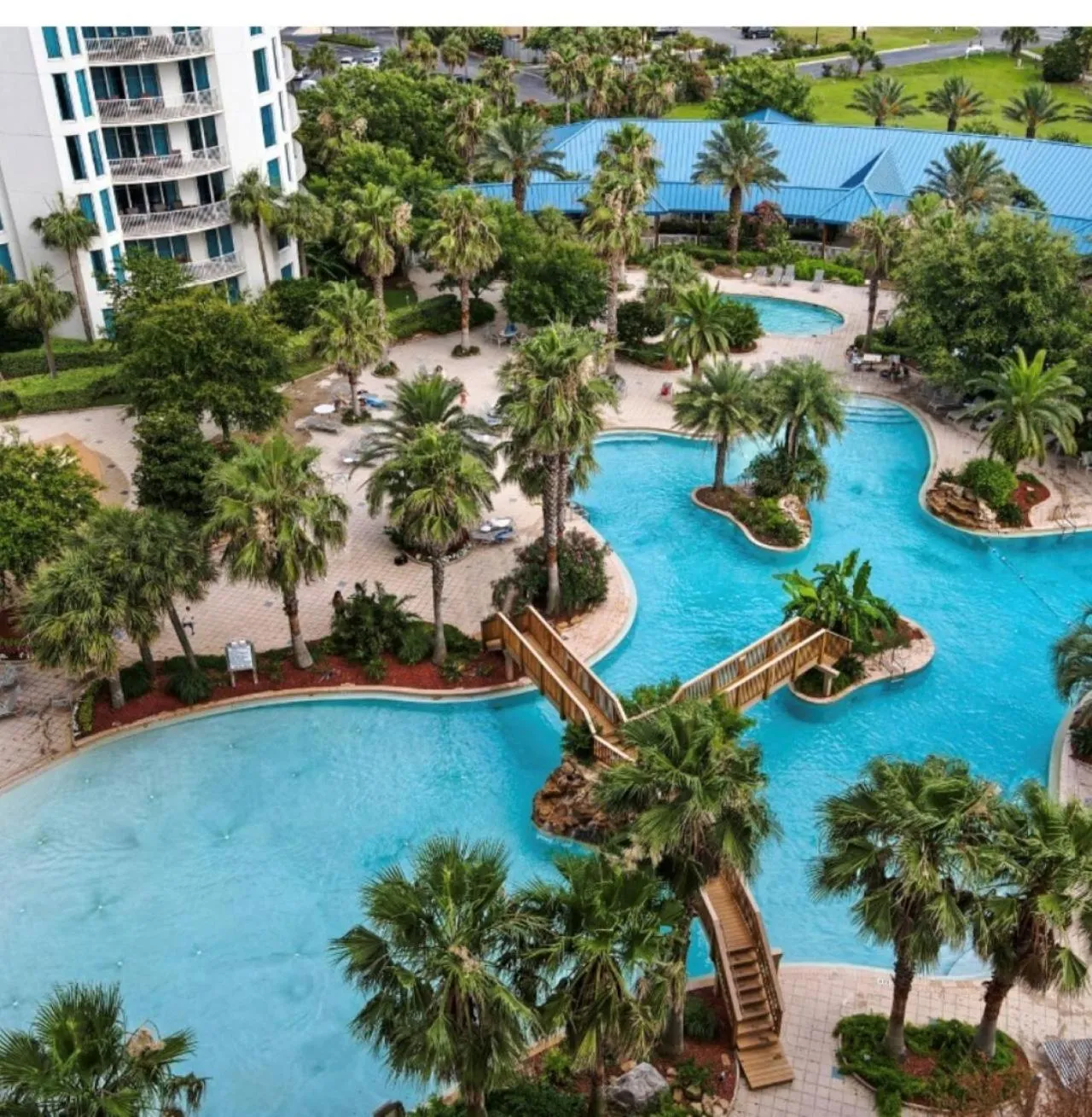 Swimming pool in 5 Star Resort 6th fl 2BR 2 BATH King Suite Shuttle Pools Family