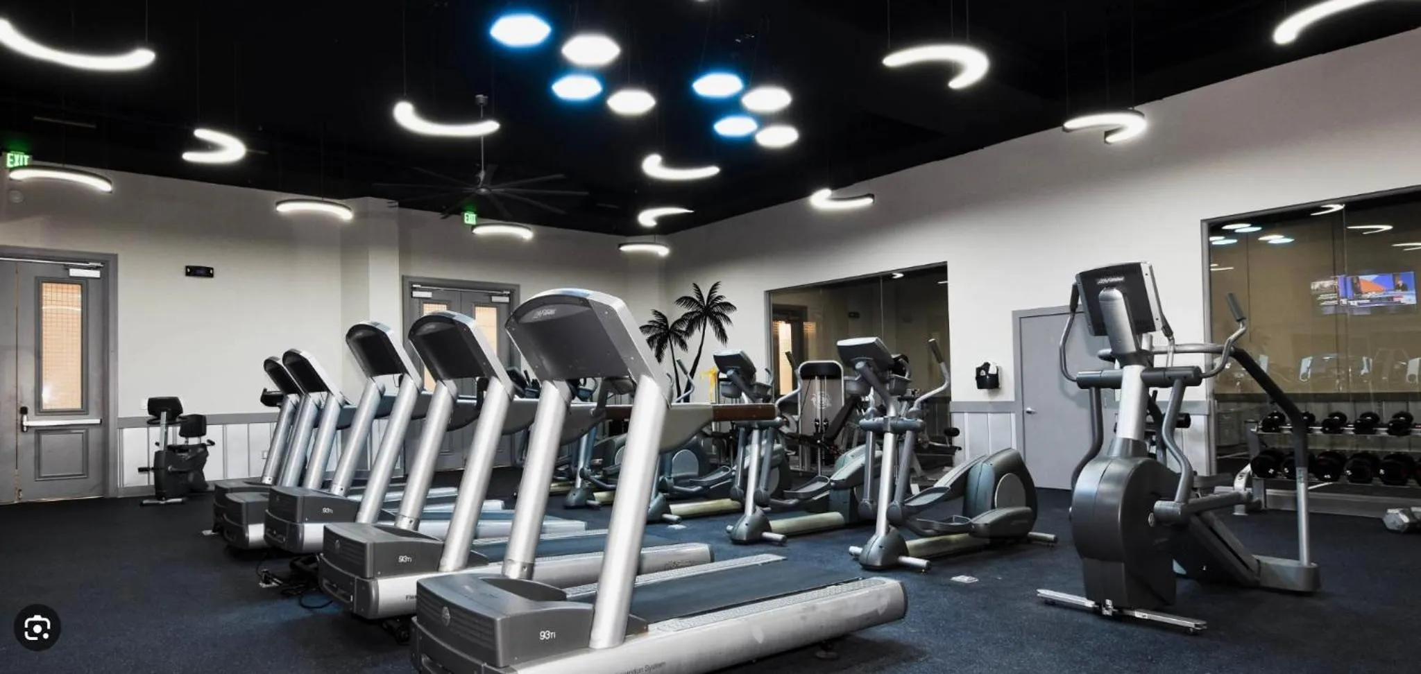 Fitness centre/facilities in 5 Star Resort 6th fl 2BR 2 BATH King Suite Shuttle Pools Family