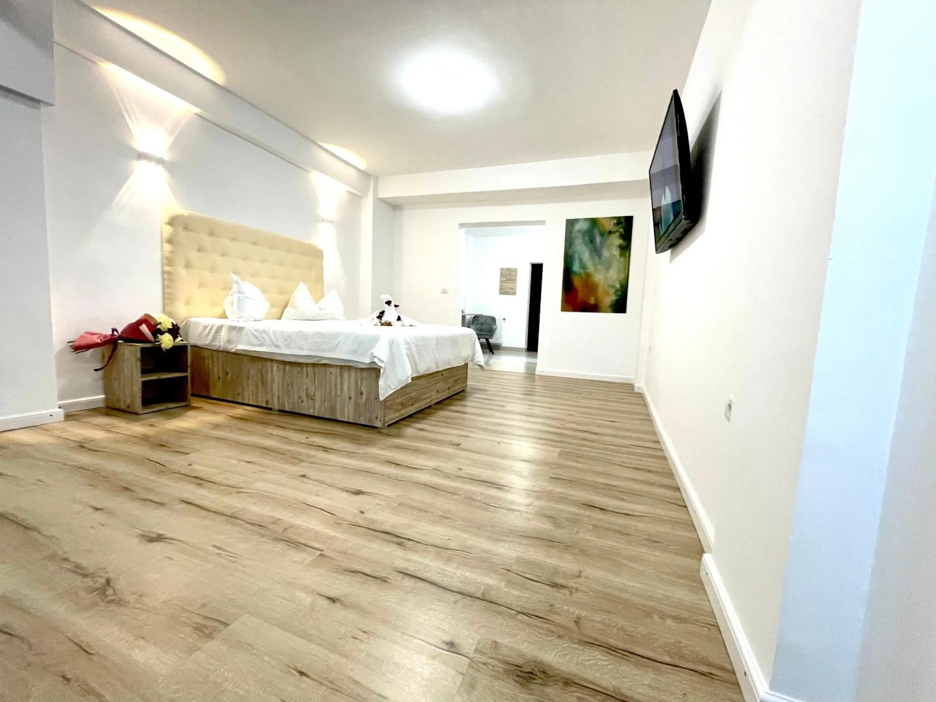 Bed in Floria Hotels