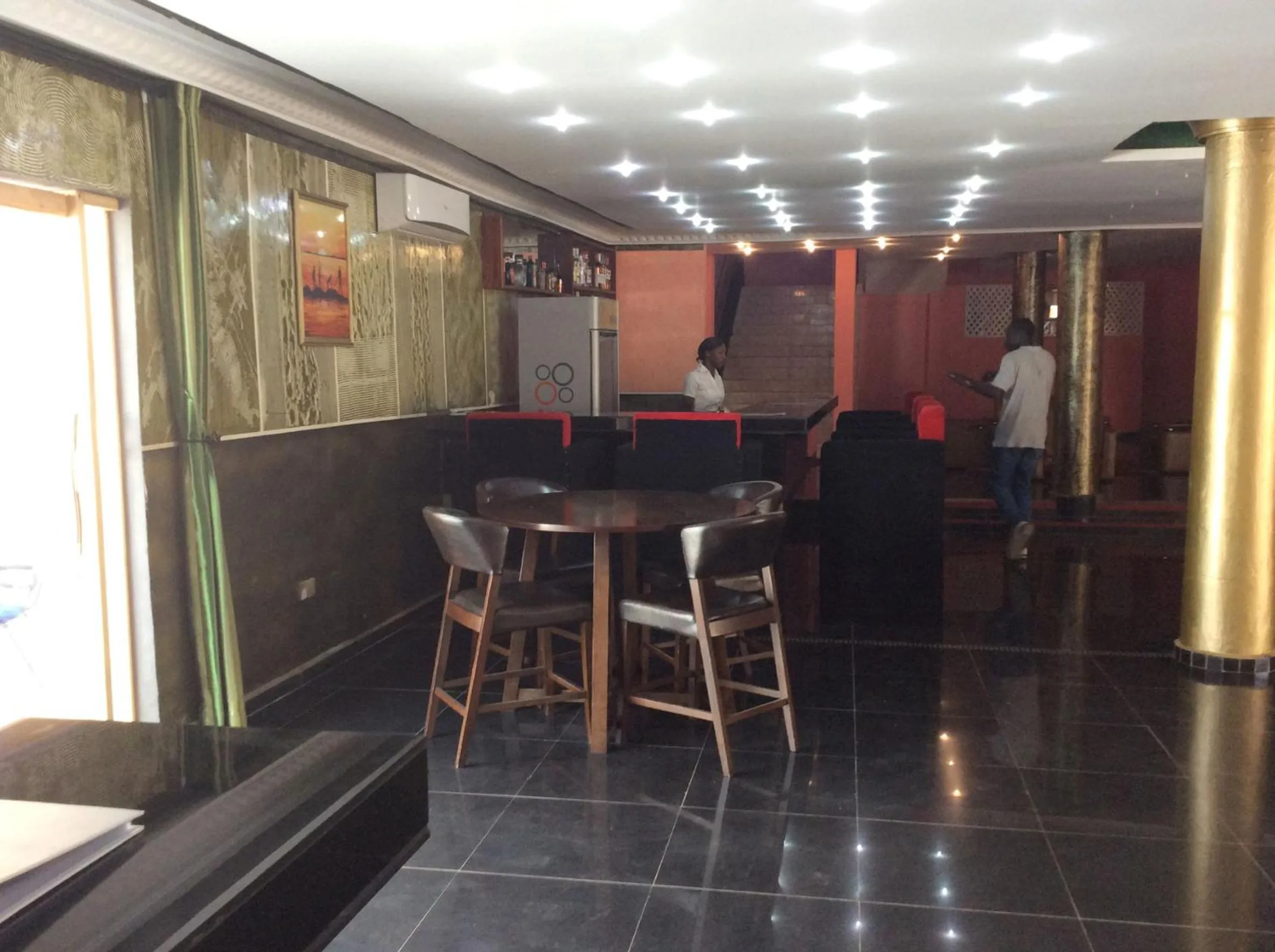 Text overlay in Mansea Beach Hotel