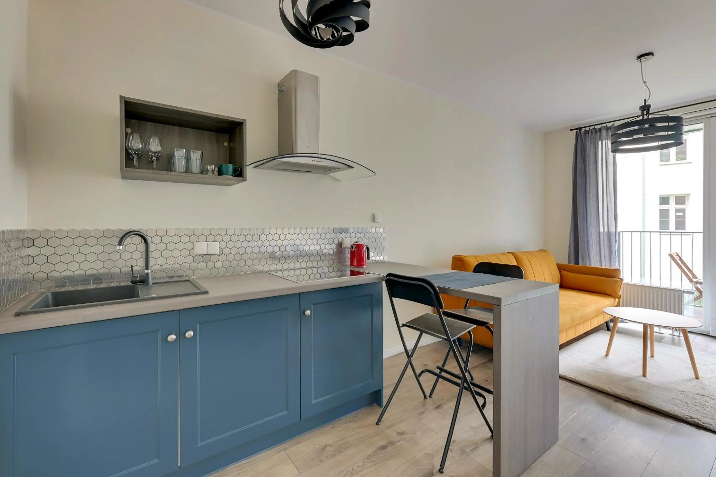 Kitchen or kitchenette in RentPlanet - Apartamenty Chlebova II