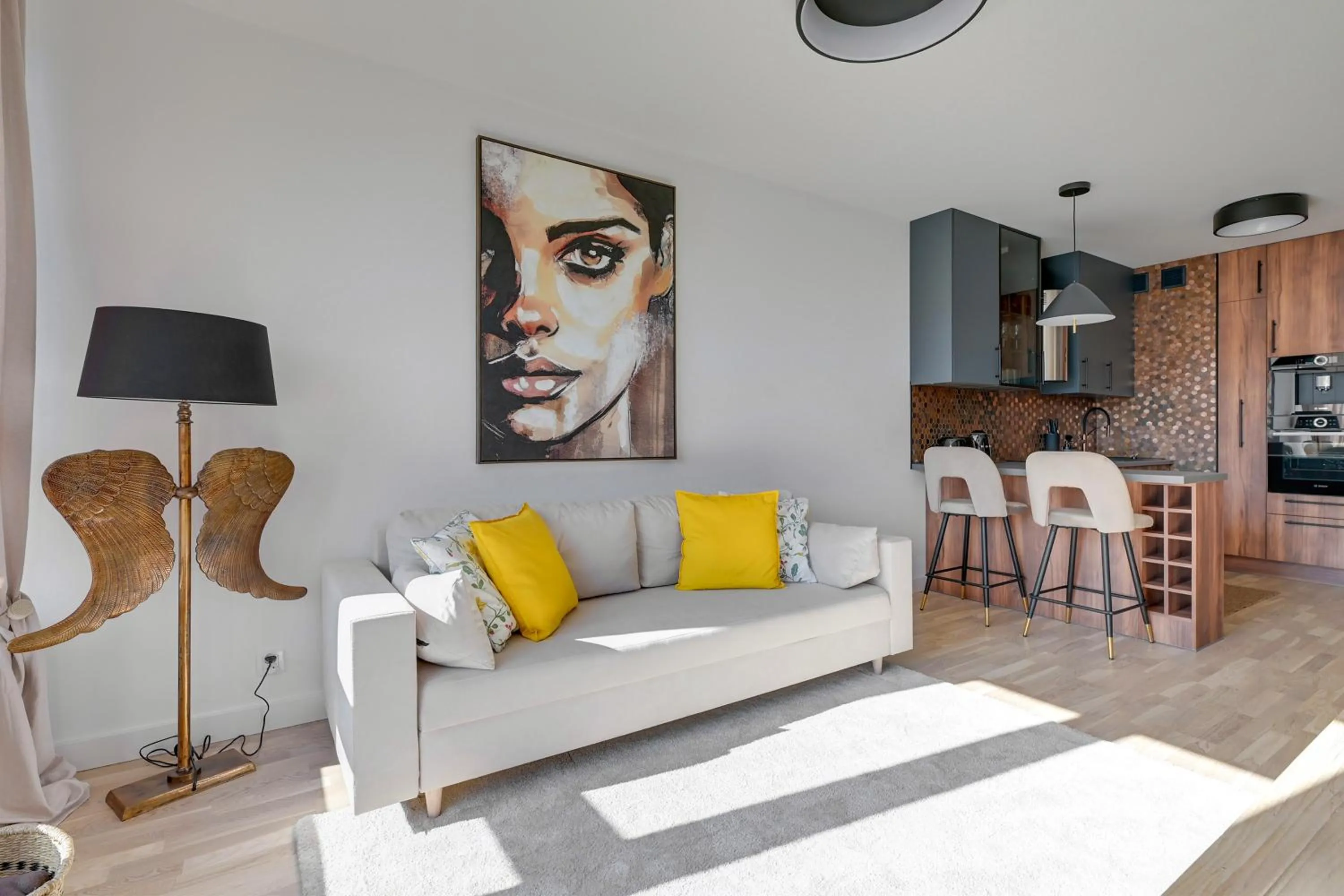 Kitchen or kitchenette in RentPlanet - Apartamenty Chlebova II