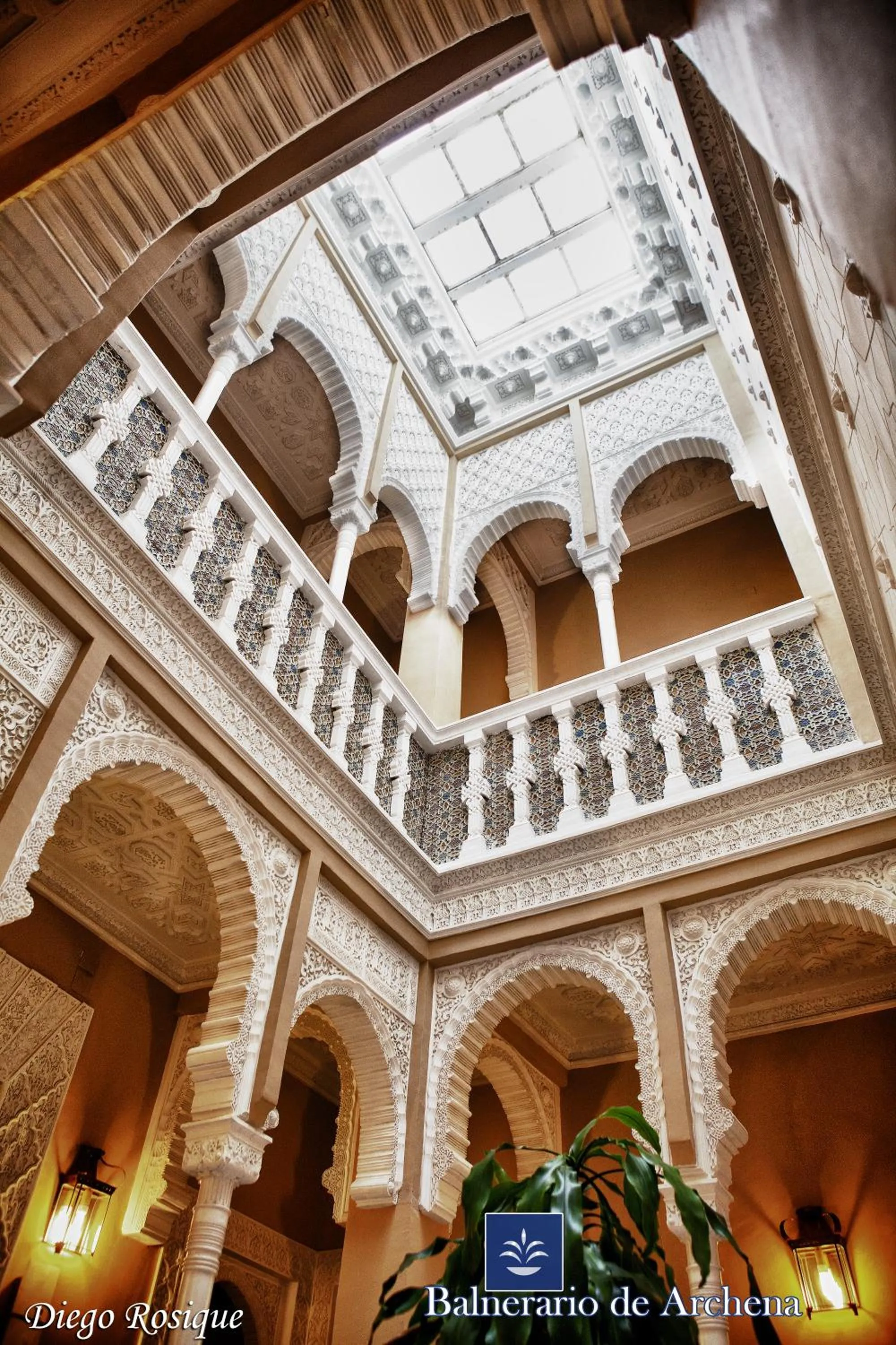 Decorative detail in Balneario de Archena - Hotel Termas