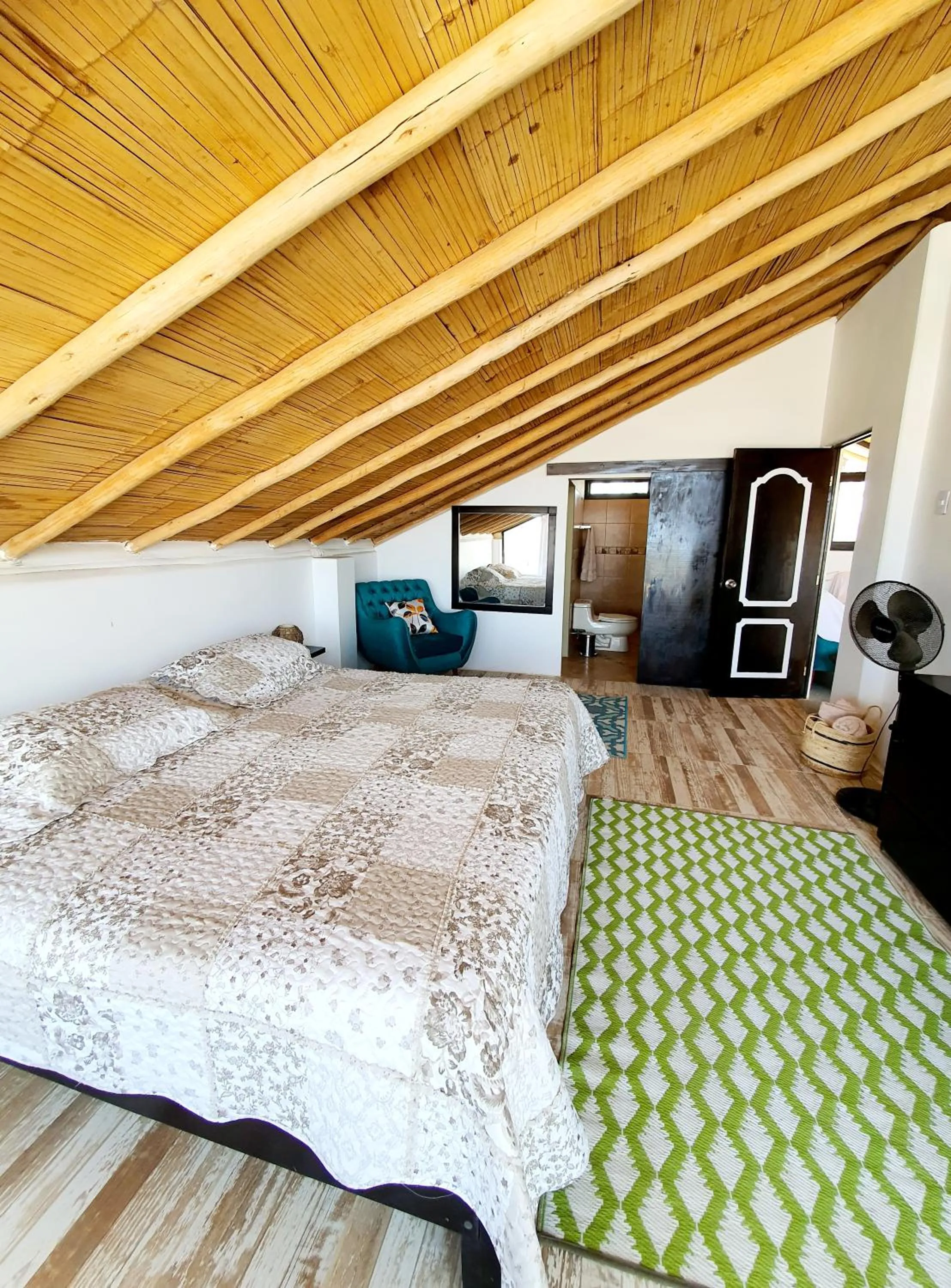 Bed in Oasis de Vichayito