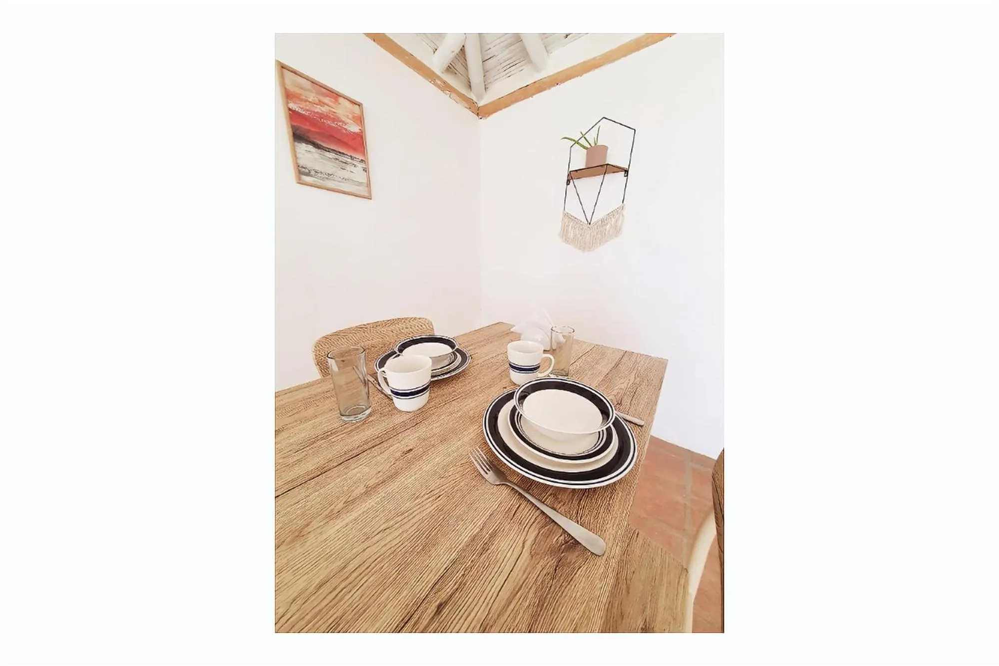 Dining area in Oasis de Vichayito