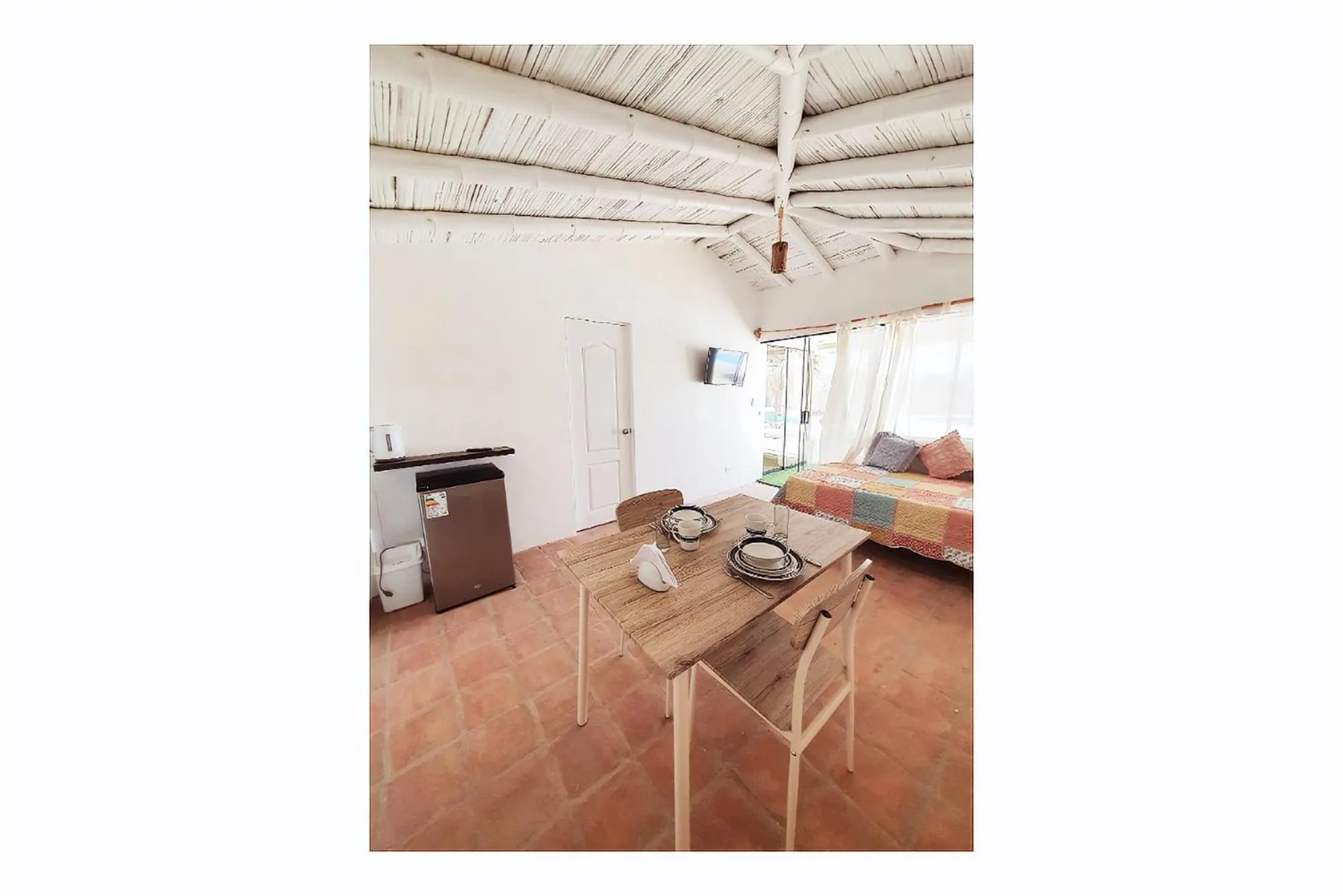 Living room in Oasis de Vichayito