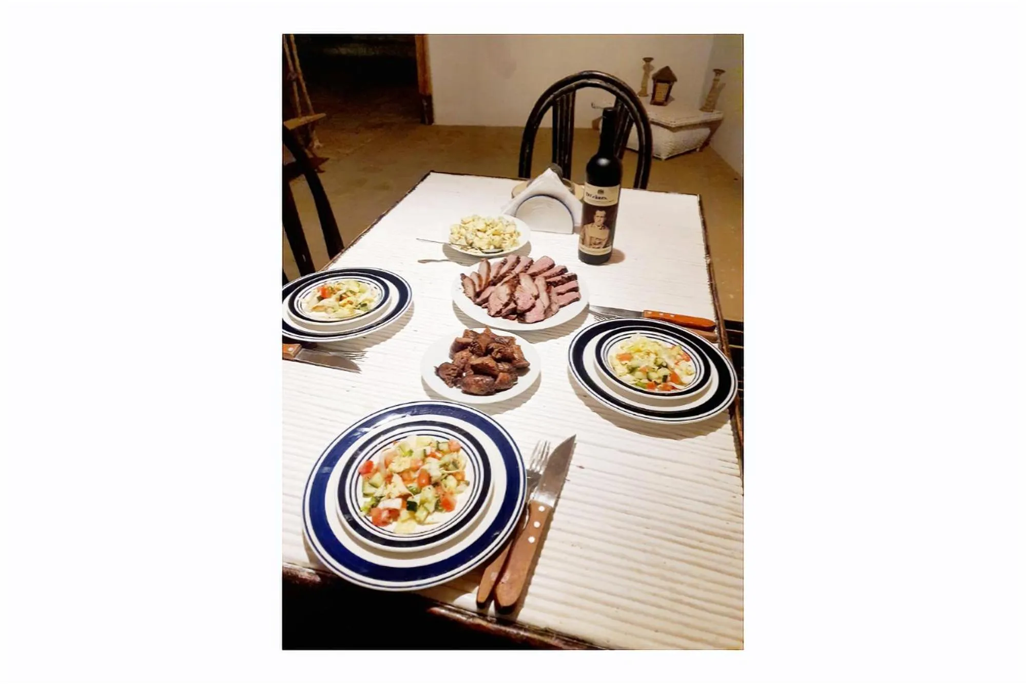 Food in Oasis de Vichayito