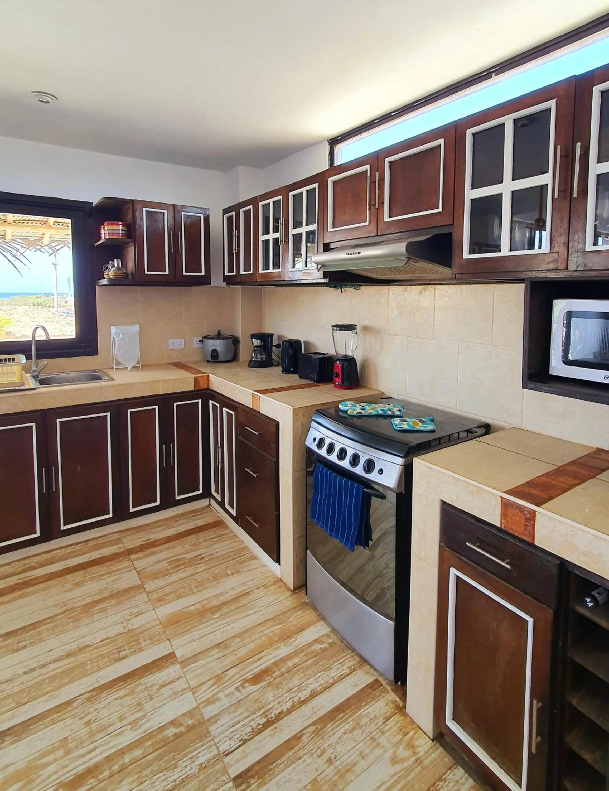 Kitchen or kitchenette in Oasis de Vichayito