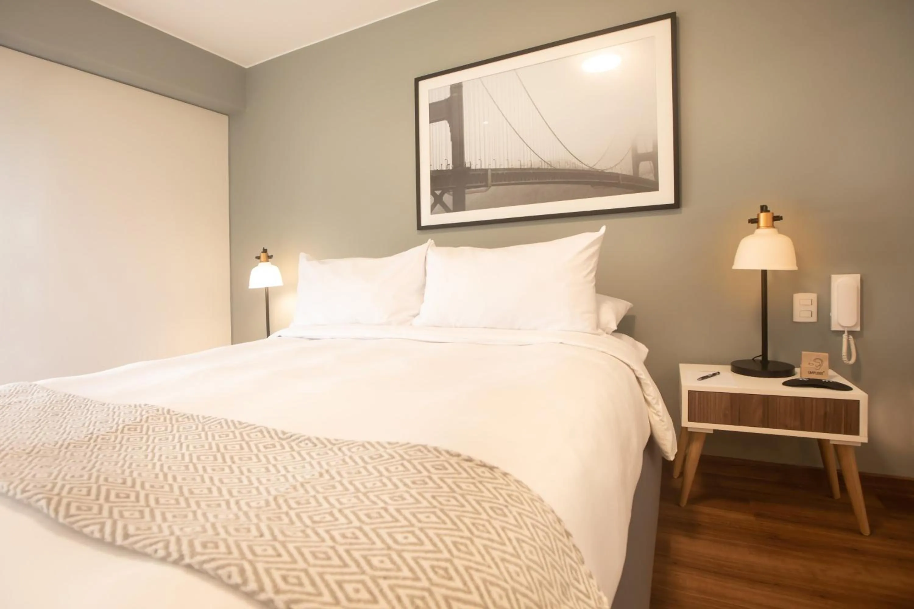 Bed in Alcanfores 1262 by Wynwood House