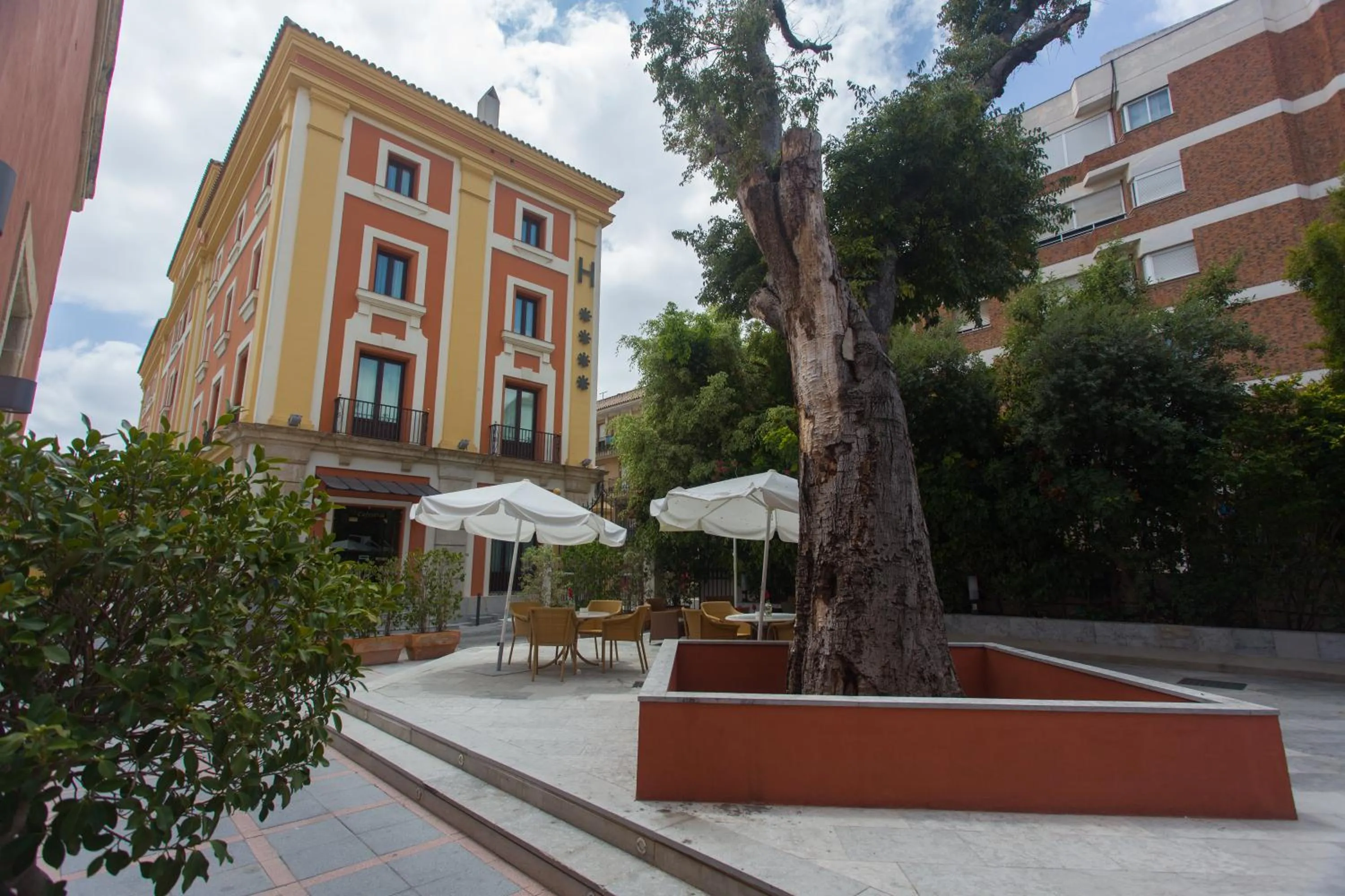 Facade/entrance in Hotel Soho Boutique Jerez