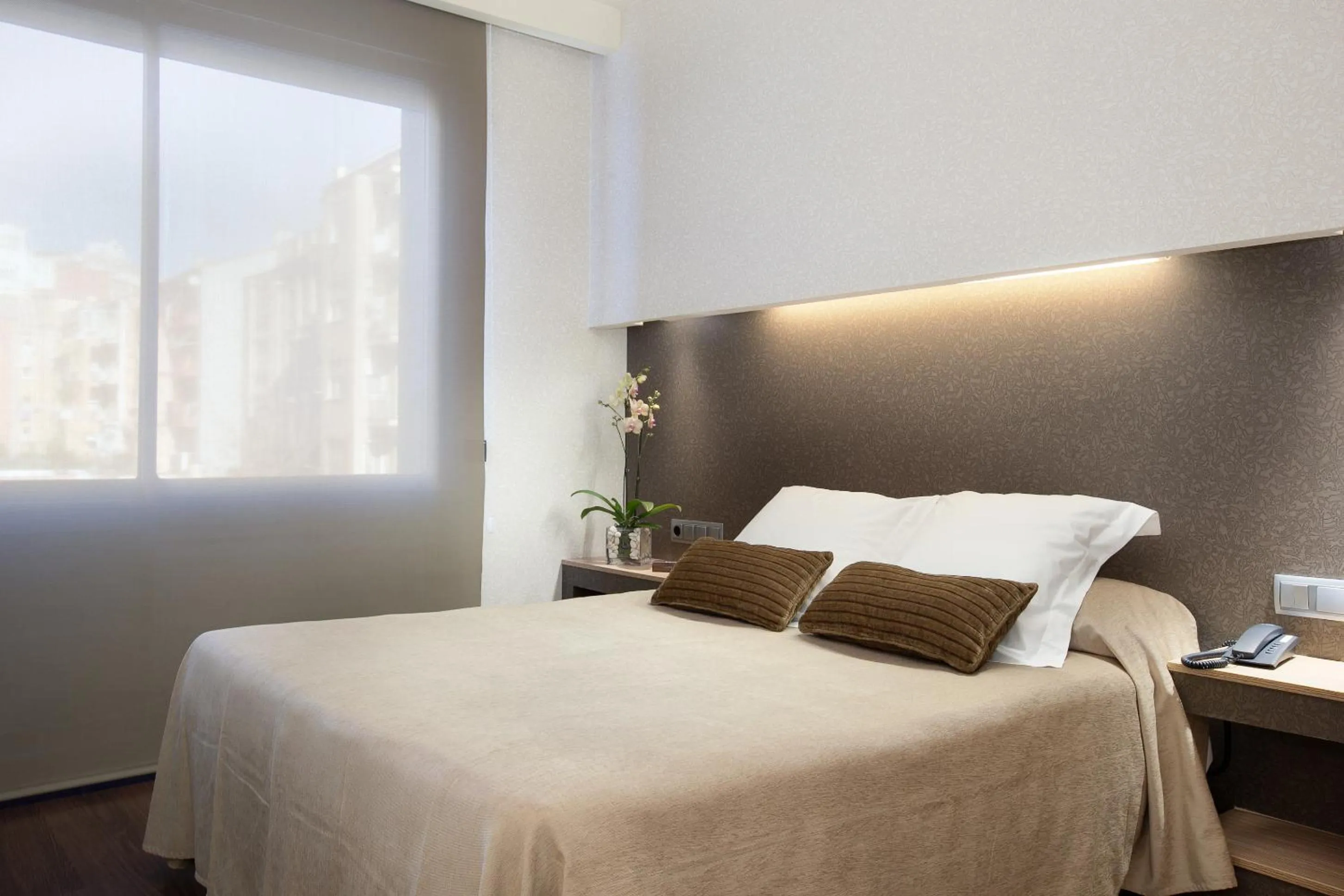 Bed in Aparthotel Silver