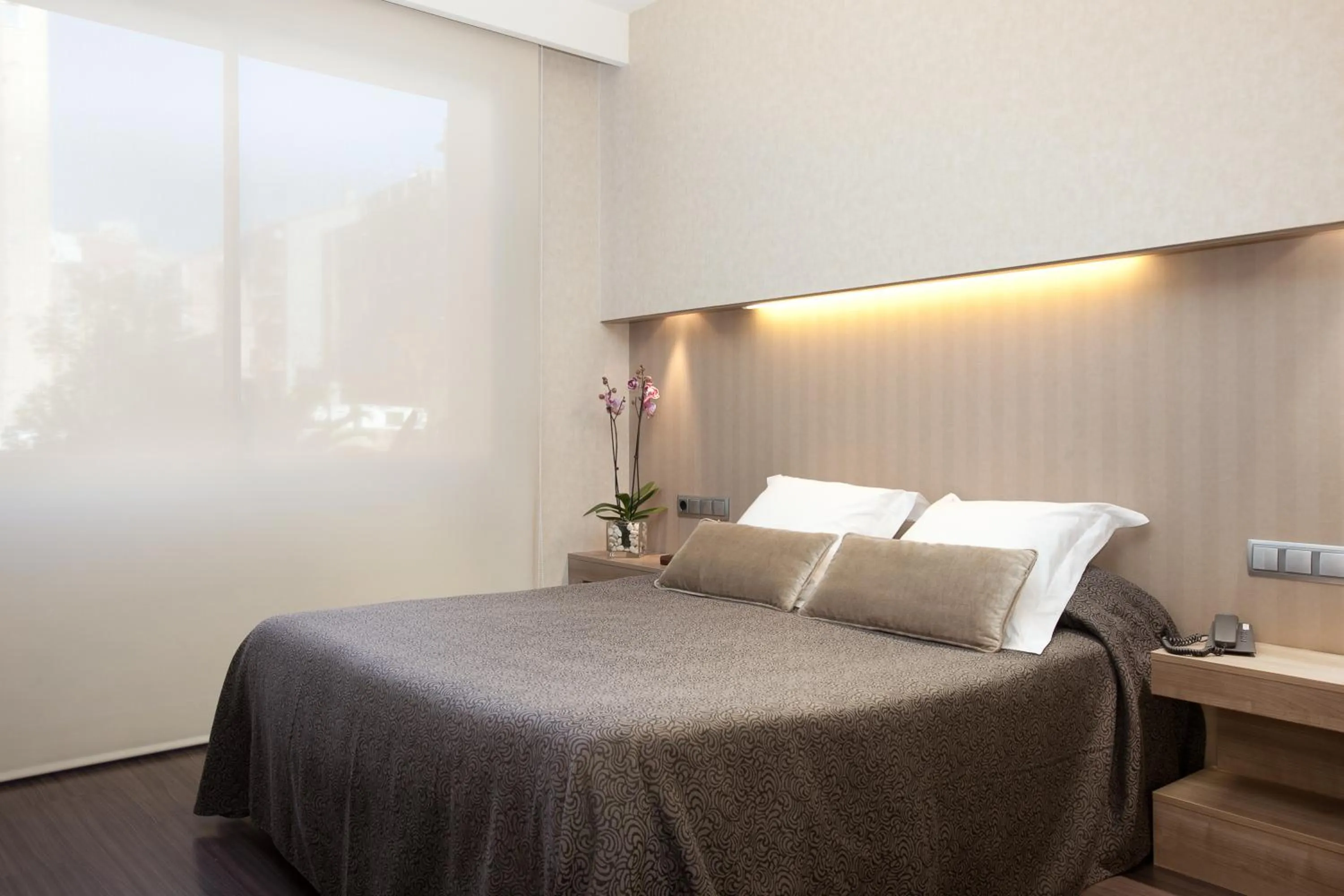 Bed in Aparthotel Silver