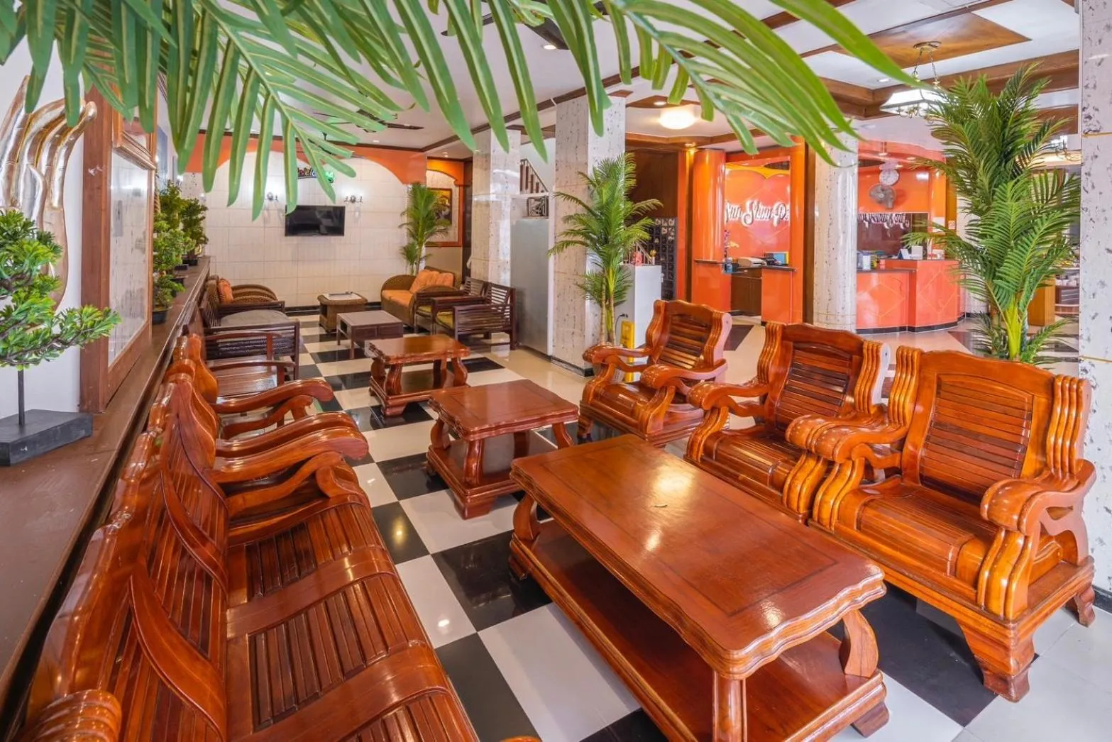 Living room in Sun Shine Patong