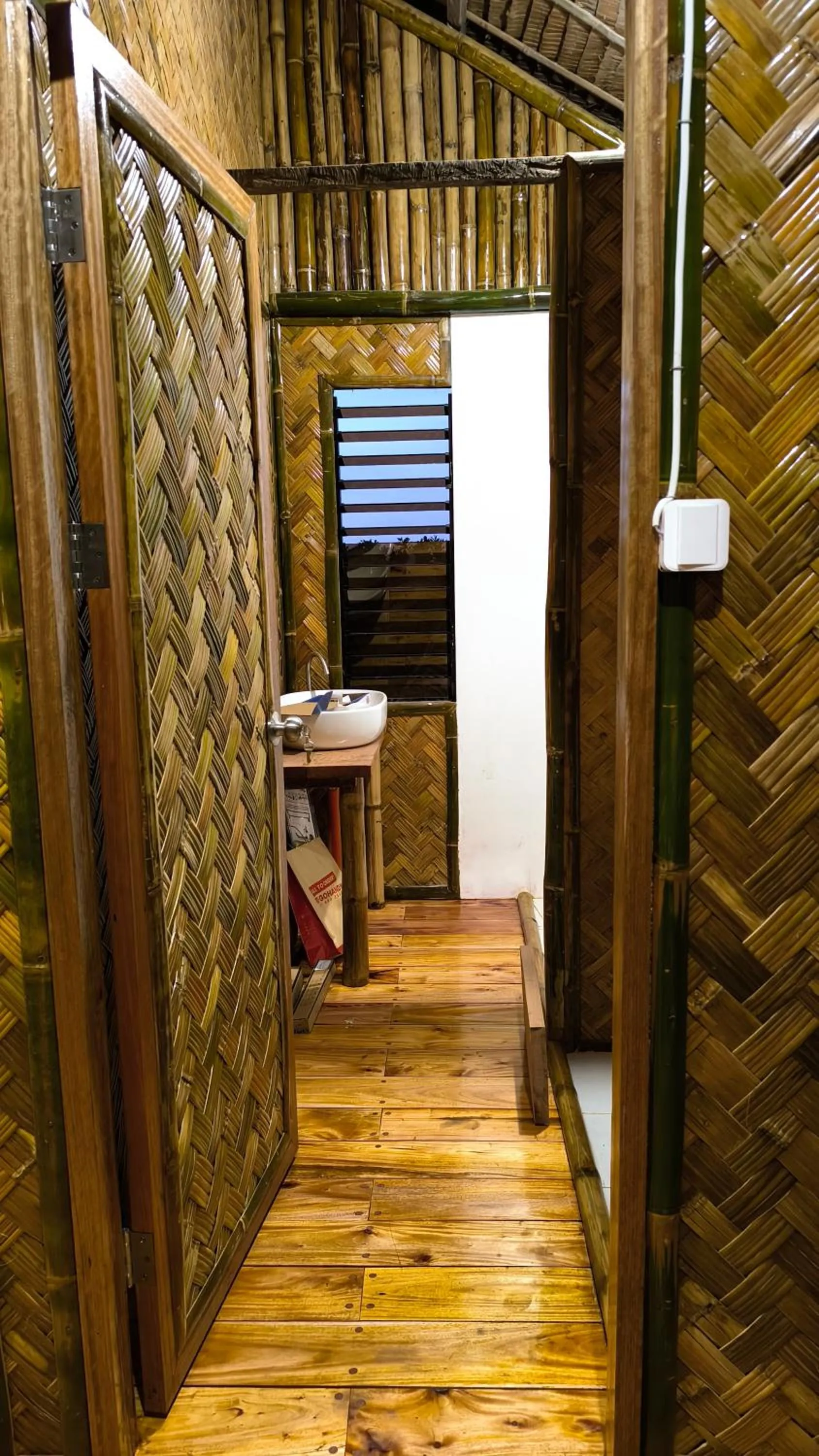 Bathroom in Ocean Green Eco Lodge