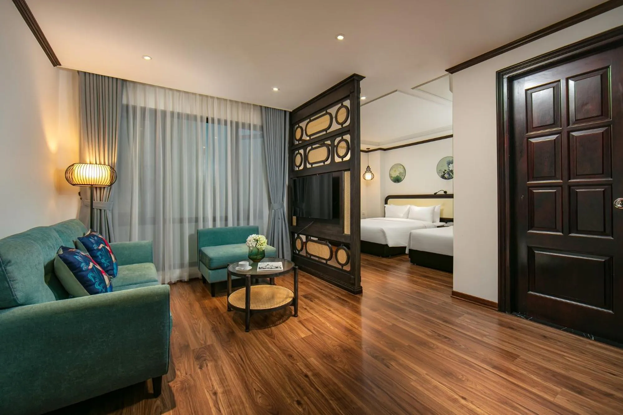 Bed in Media Central Hotel & Spa