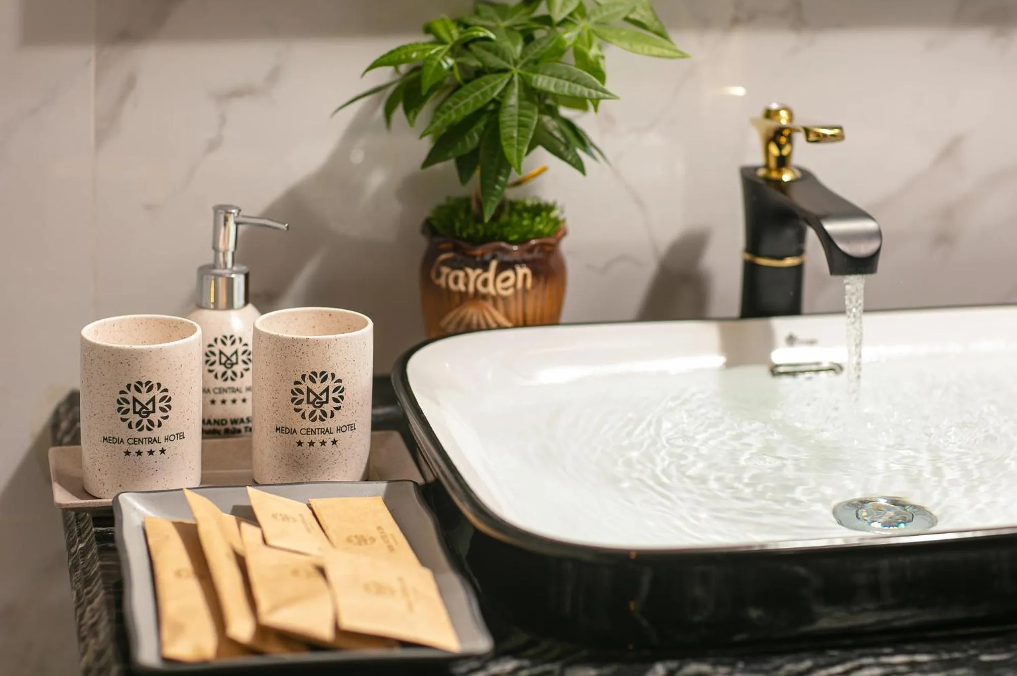 Bathroom in Media Central Hotel & Spa