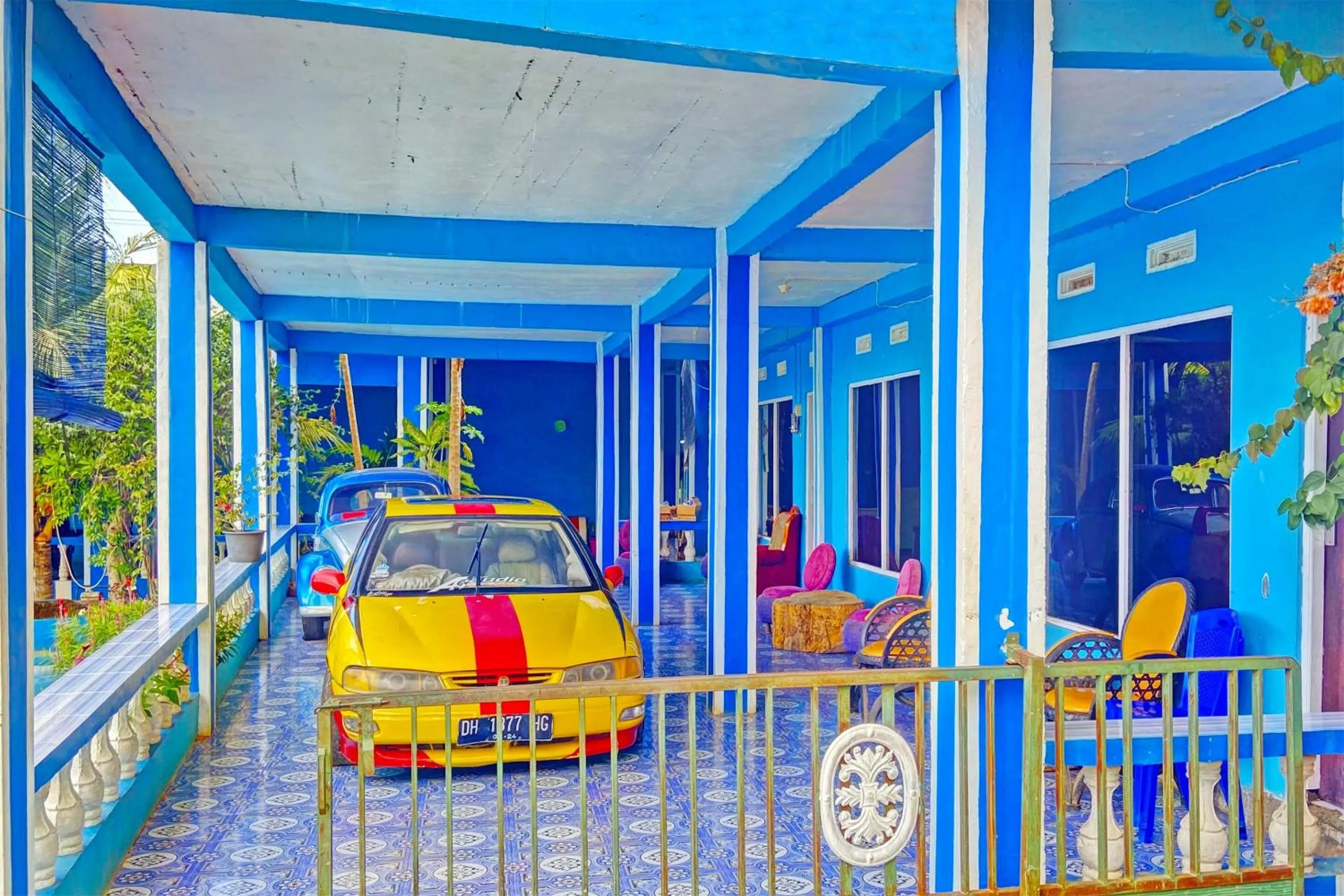 Lobby or reception in OYO 91927 Homestay Kebun