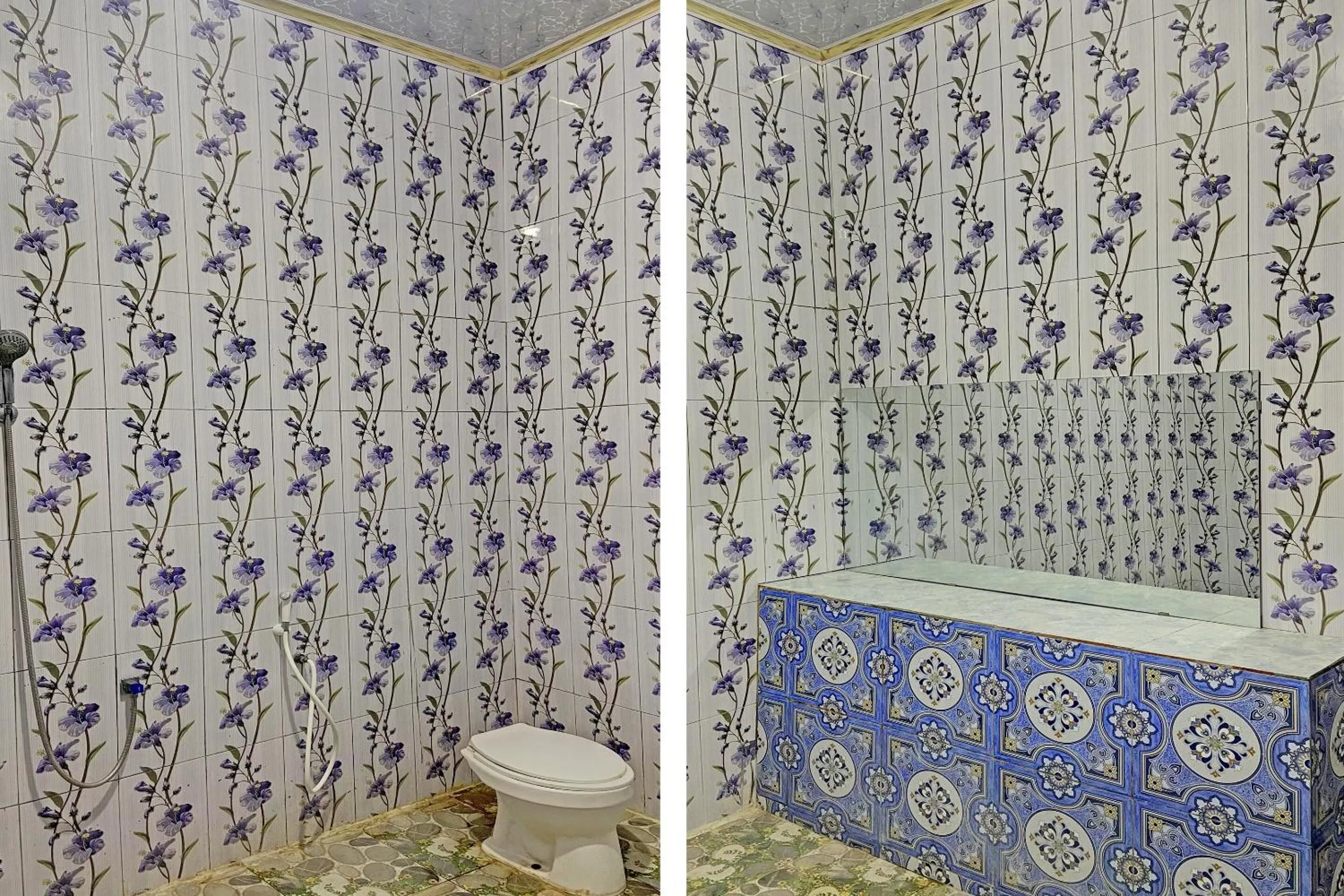 Bathroom in OYO 91927 Homestay Kebun