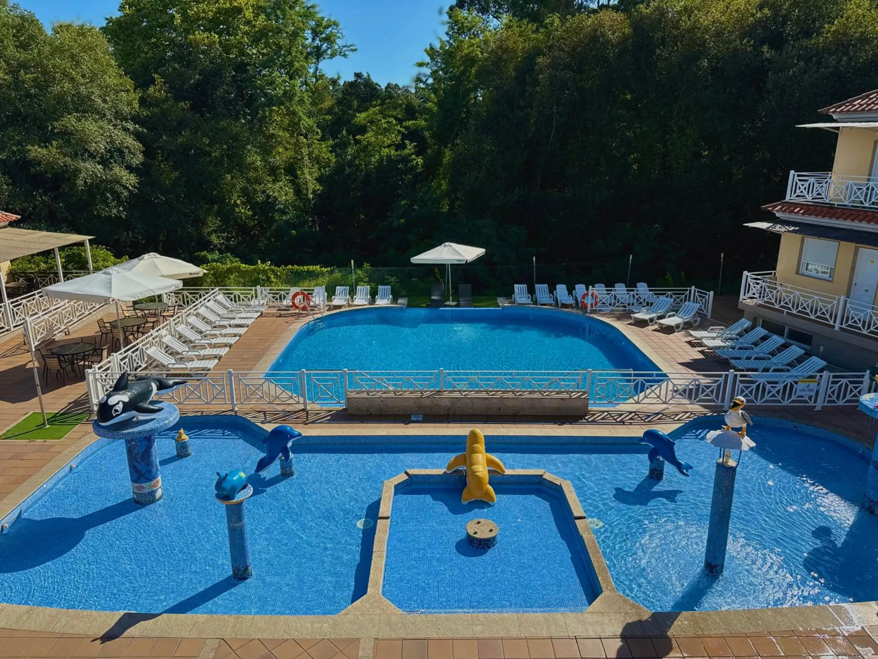 Swimming pool in Sun Galicia Hotel y Apartamentos