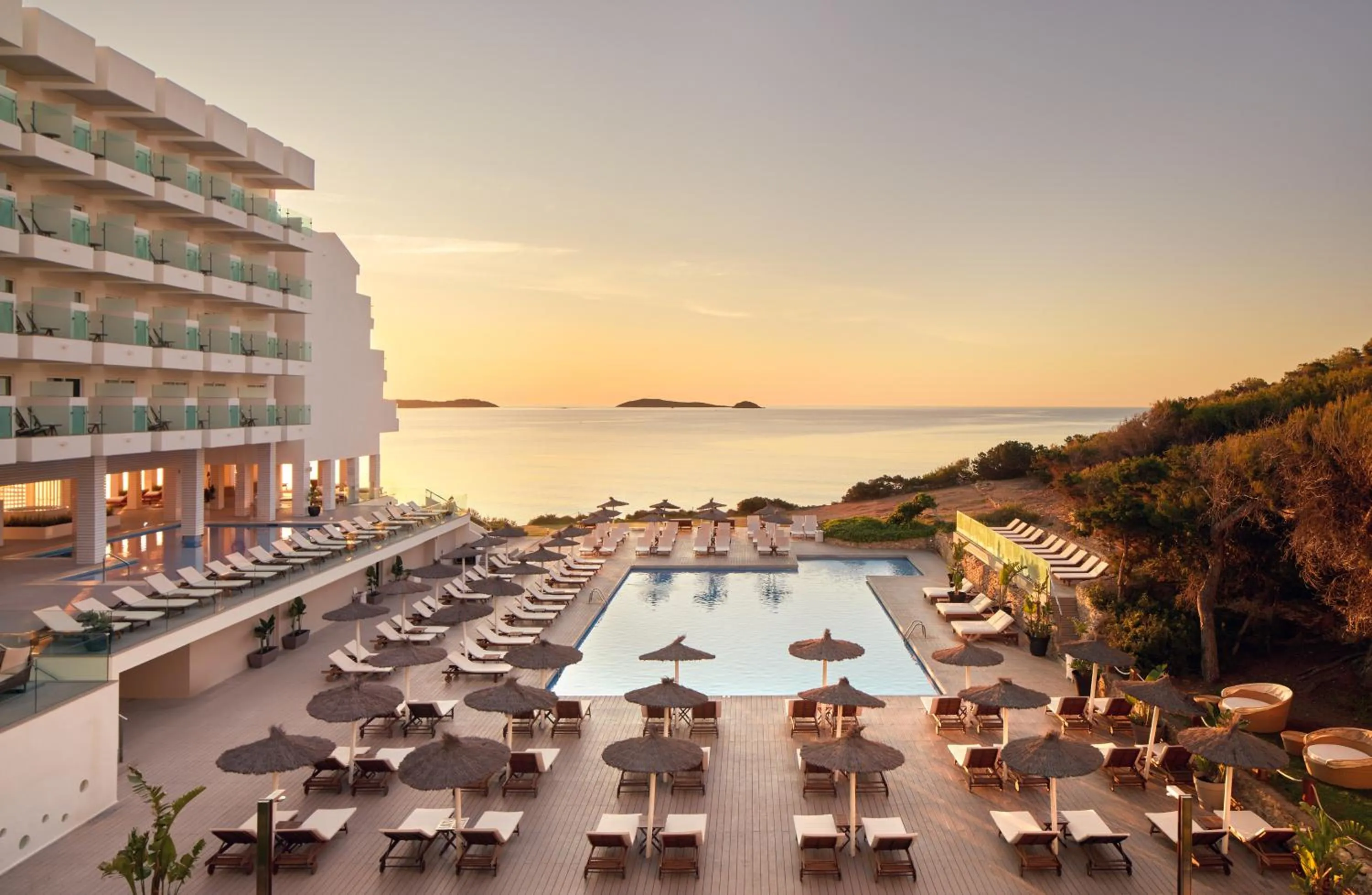 Pool view in Melia Ibiza - Adults Only