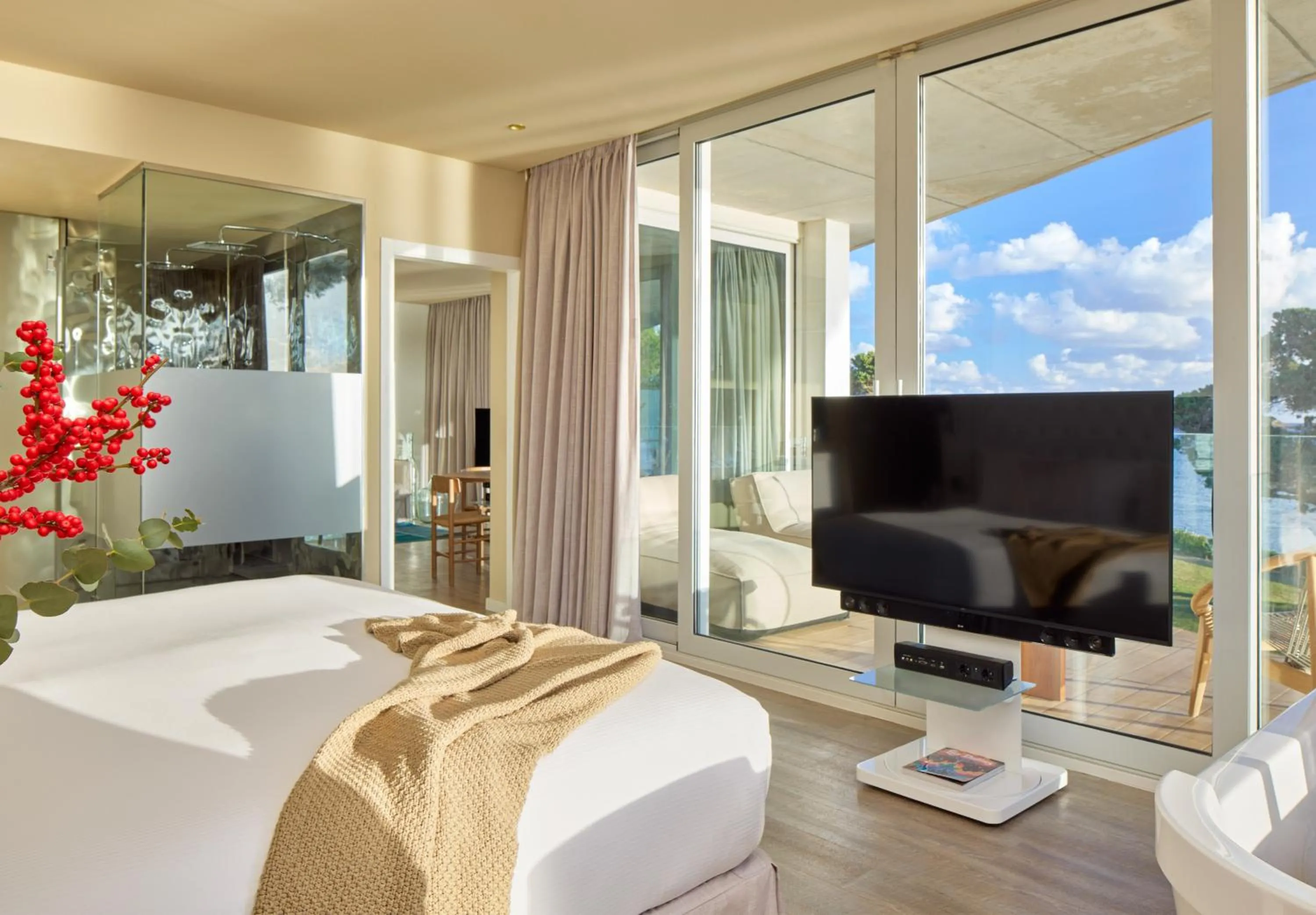 Bed in ME Ibiza - The Leading Hotels of the World