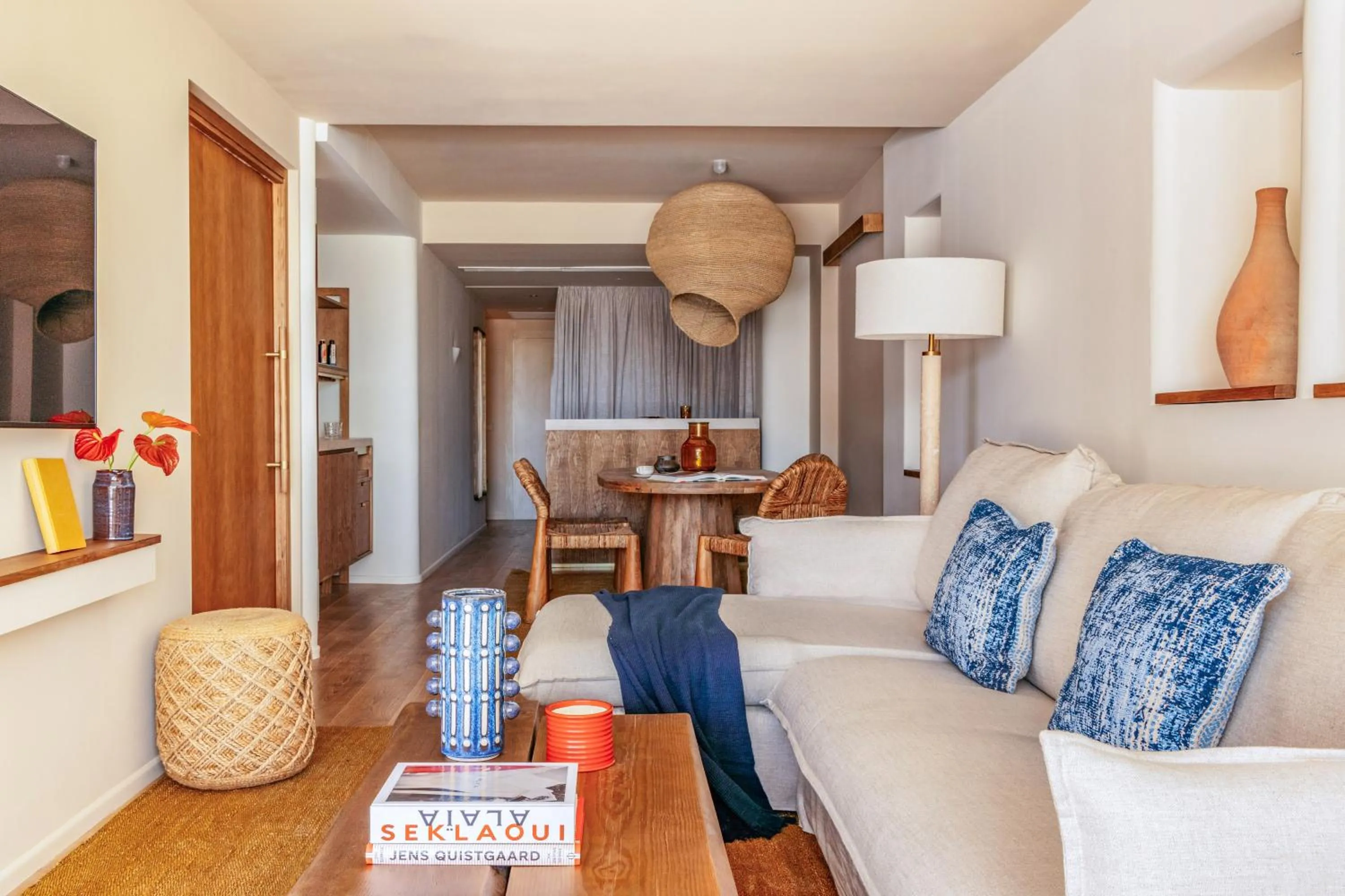 Living room in ME Ibiza - The Leading Hotels of the World