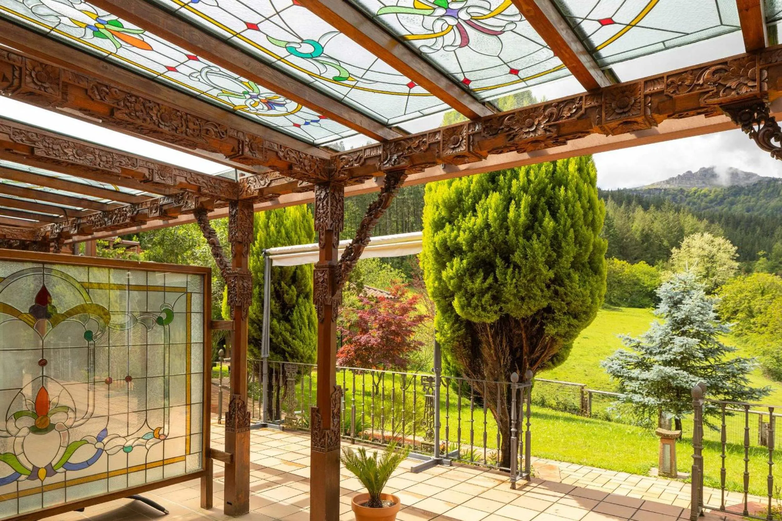 Natural landscape in Hotel & Spa Etxegana