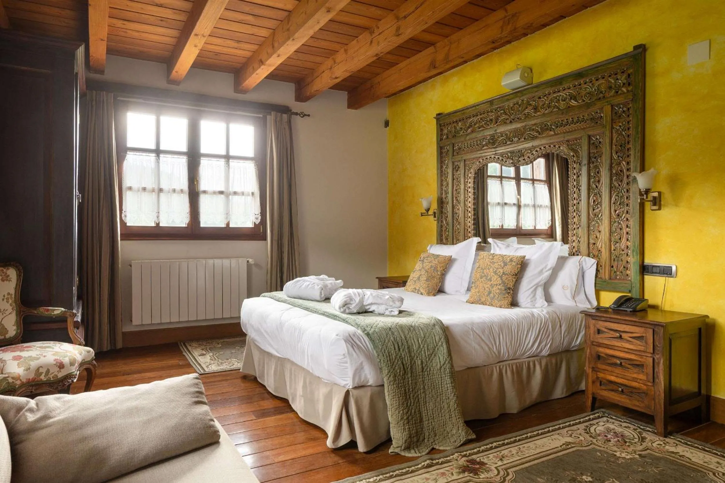 Bed in Hotel & Spa Etxegana