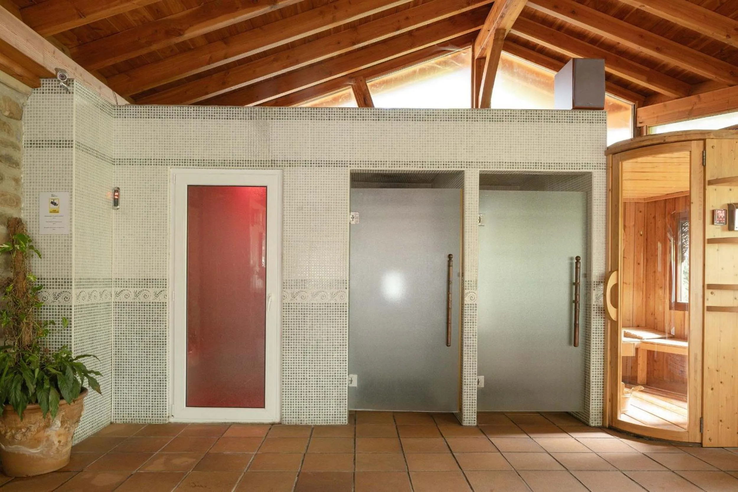 Sauna in Hotel & Spa Etxegana
