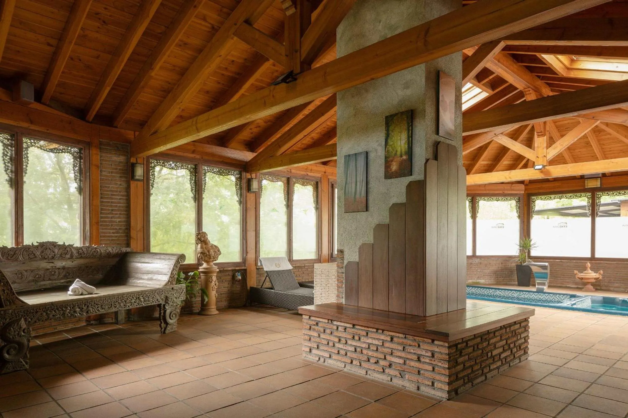 Spa and wellness centre/facilities in Hotel & Spa Etxegana