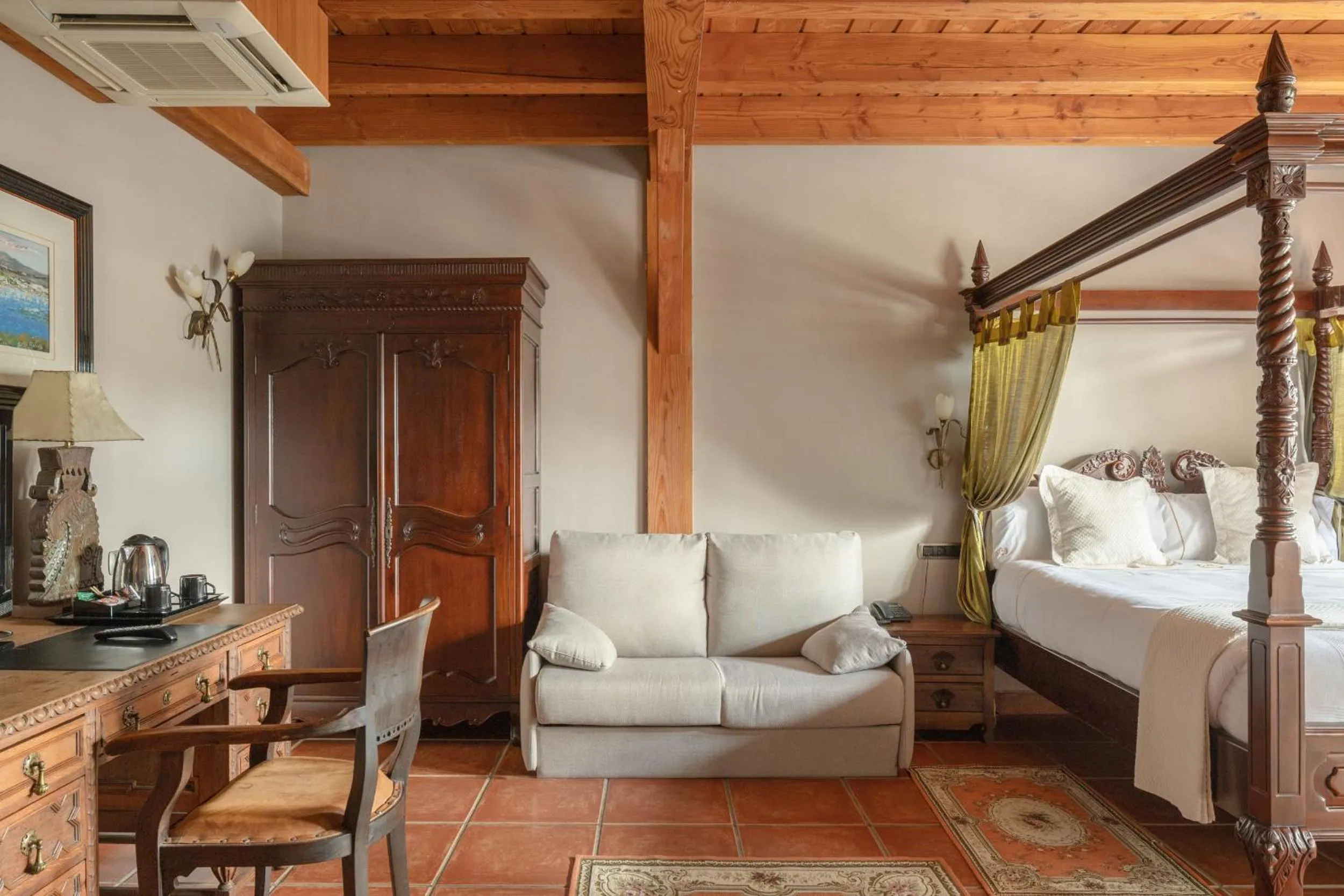 Photo of the whole room, Bed in Hotel & Spa Etxegana