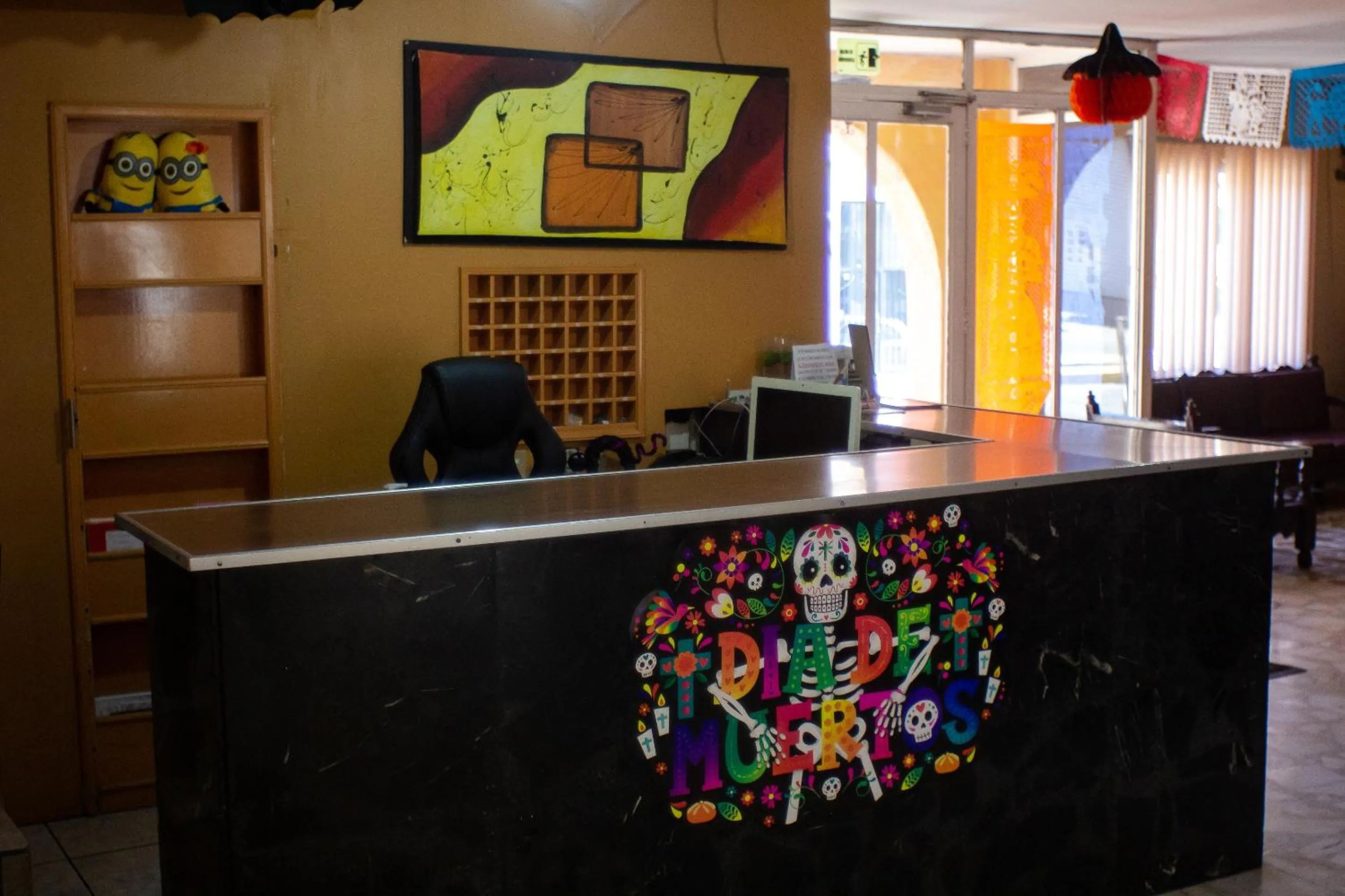 Lobby or reception in OYO Hotel Colón, Plaza Bicentenario, Zacatecas Centro