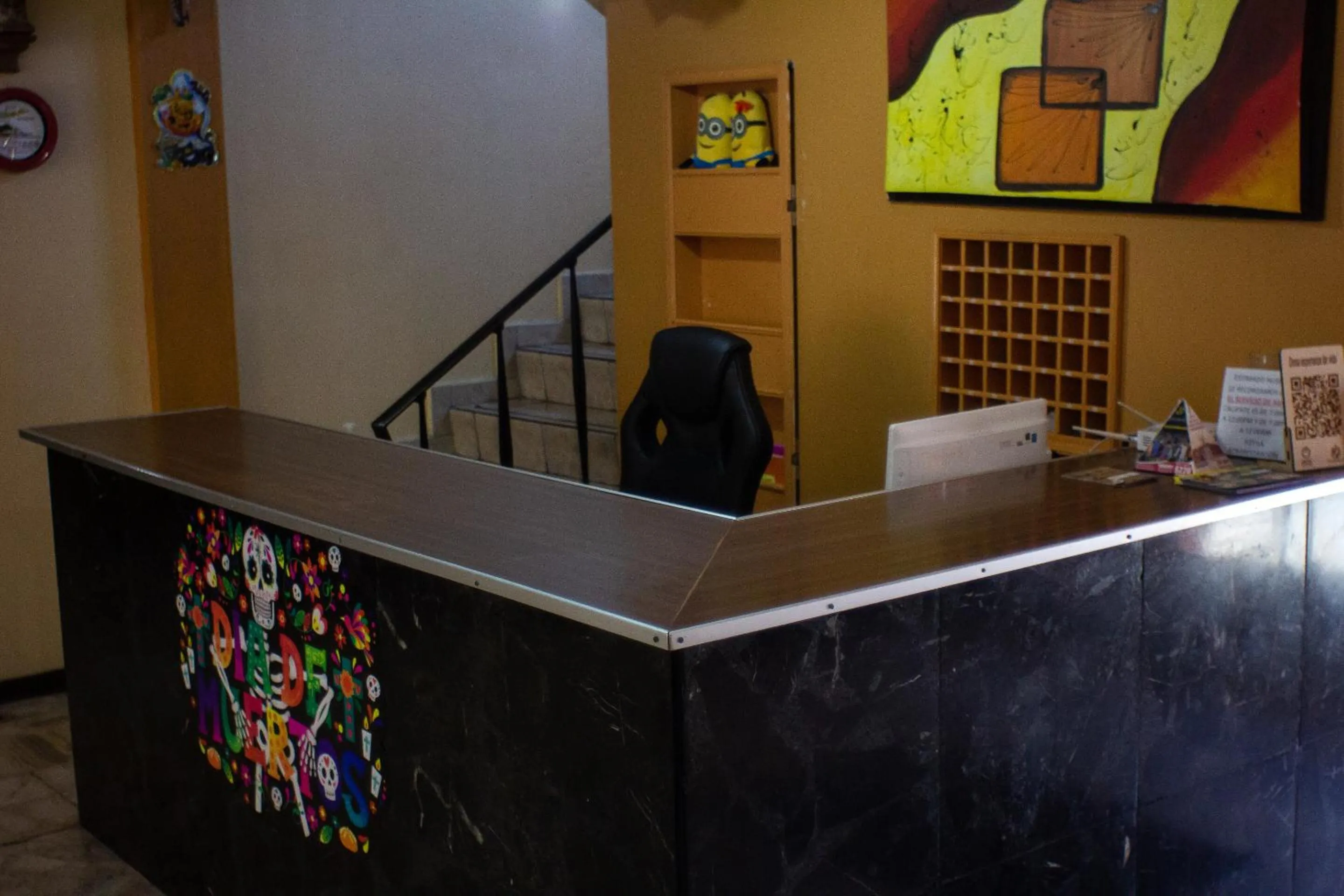 Lobby or reception in OYO Hotel Colón, Plaza Bicentenario, Zacatecas Centro