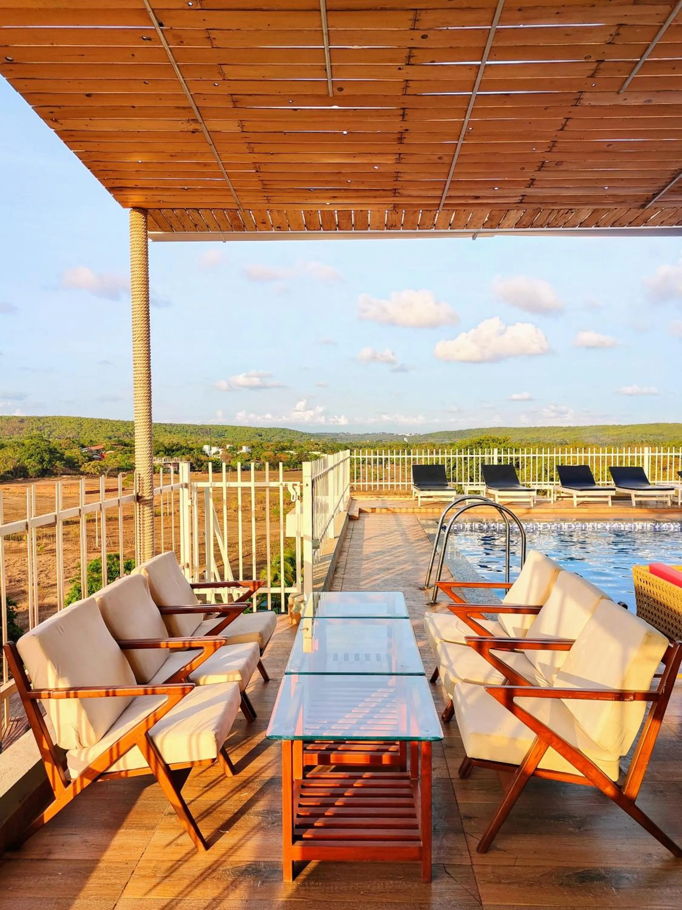 Swimming pool in Vagator Downtown By VDP