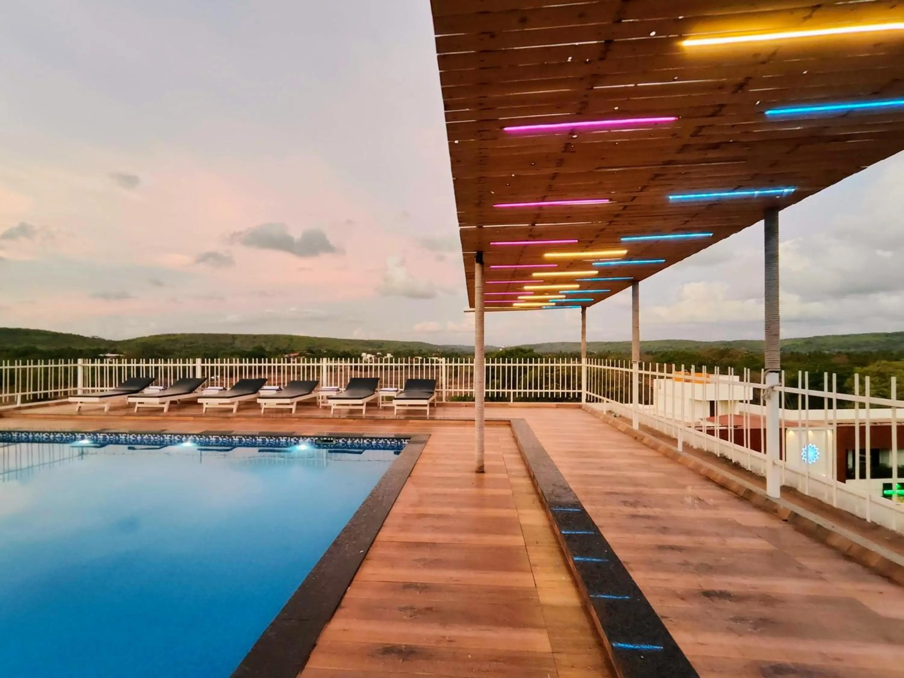 Natural landscape in Vagator Downtown By VDP