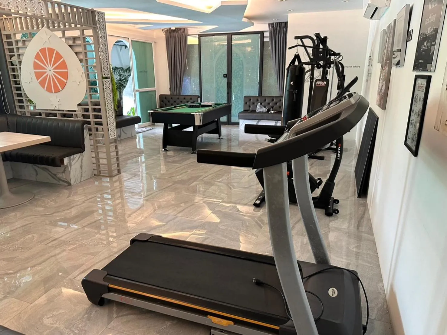 Fitness centre/facilities in Tajh Pool Villas