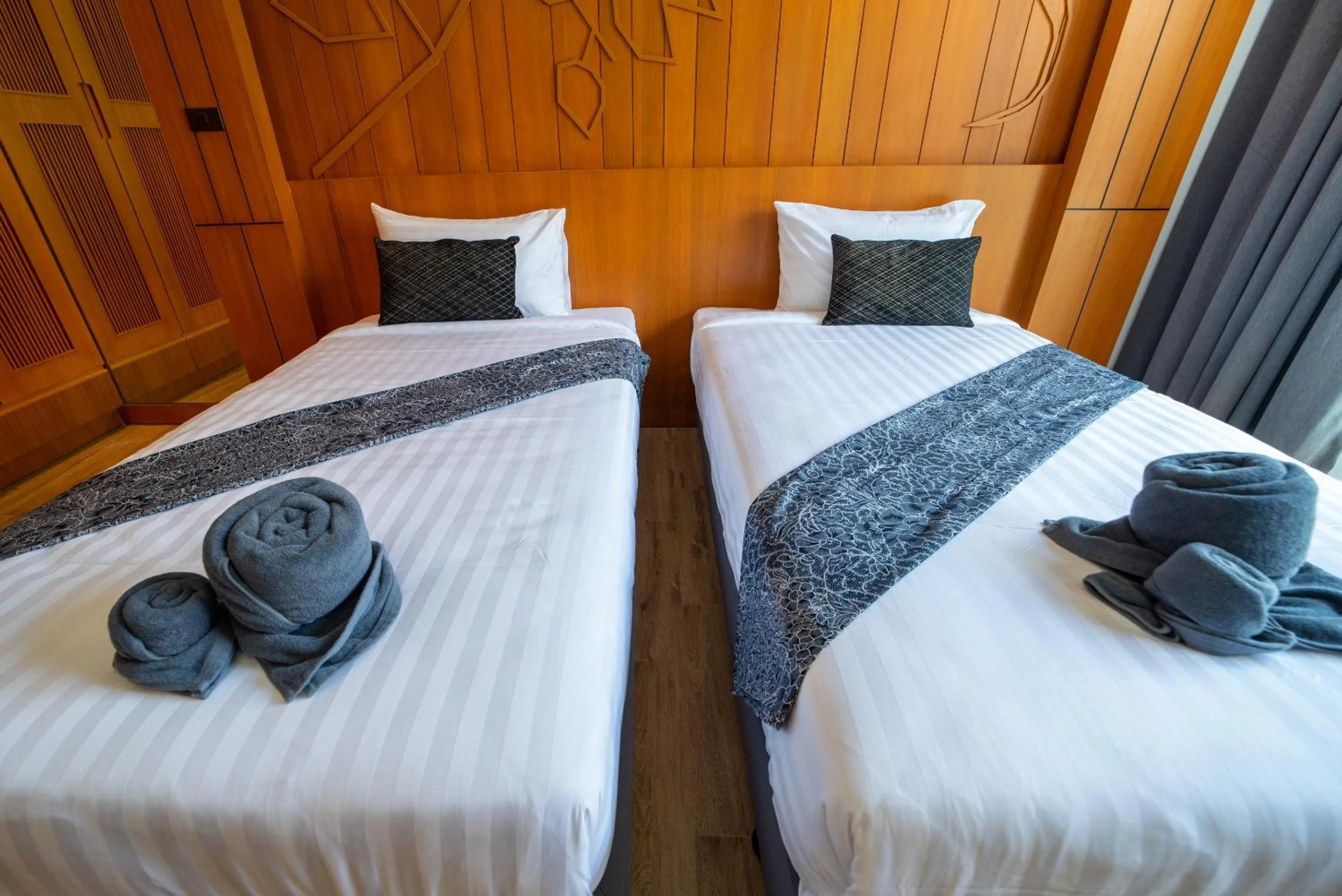 Bed in Tajh Pool Villas