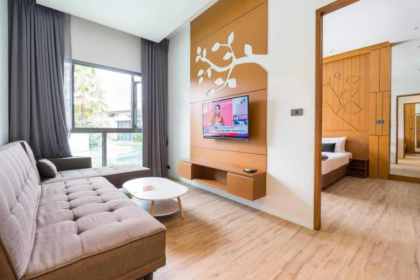 Living room in Tajh Pool Villas