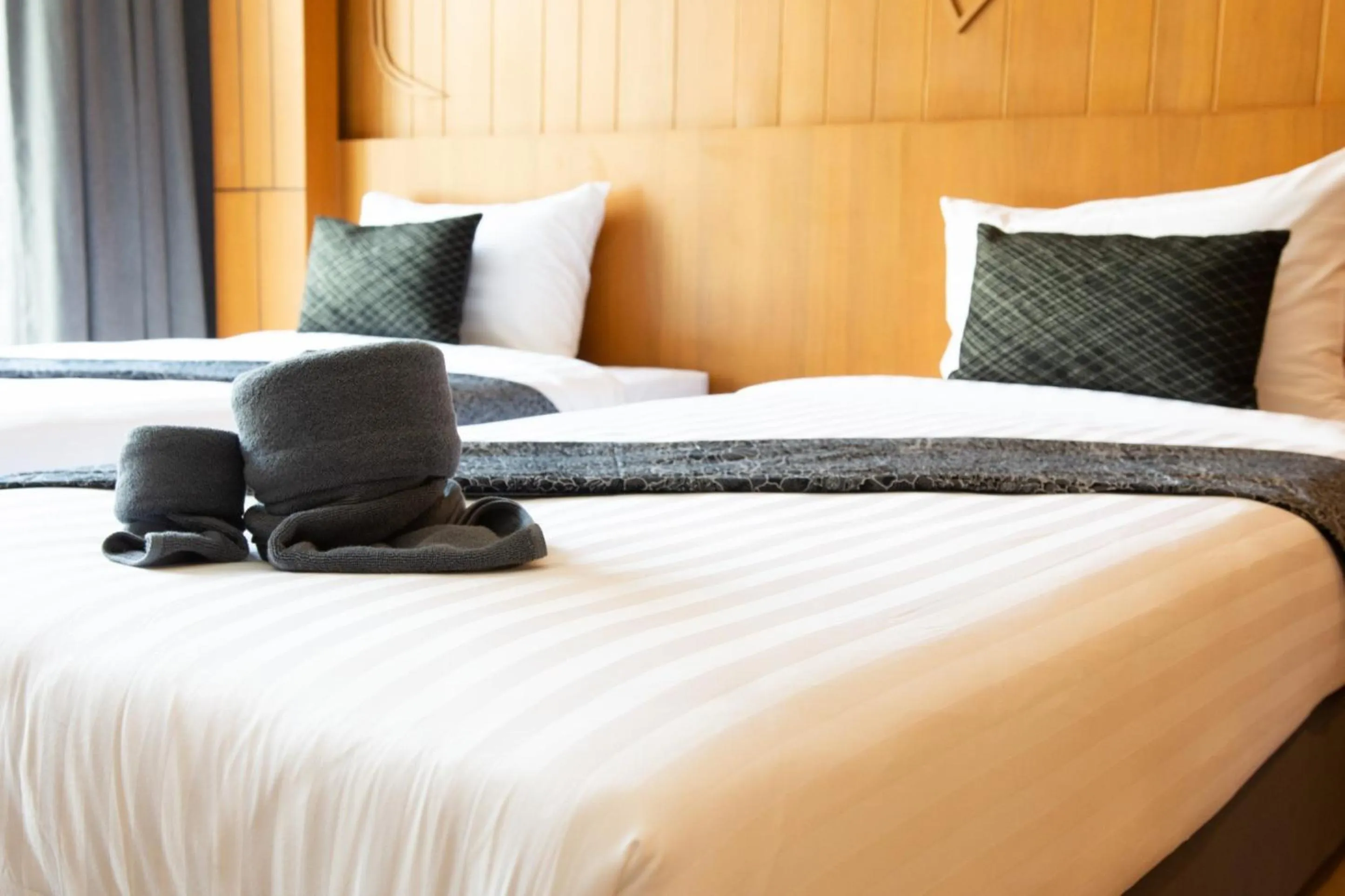 Bed in Tajh Pool Villas