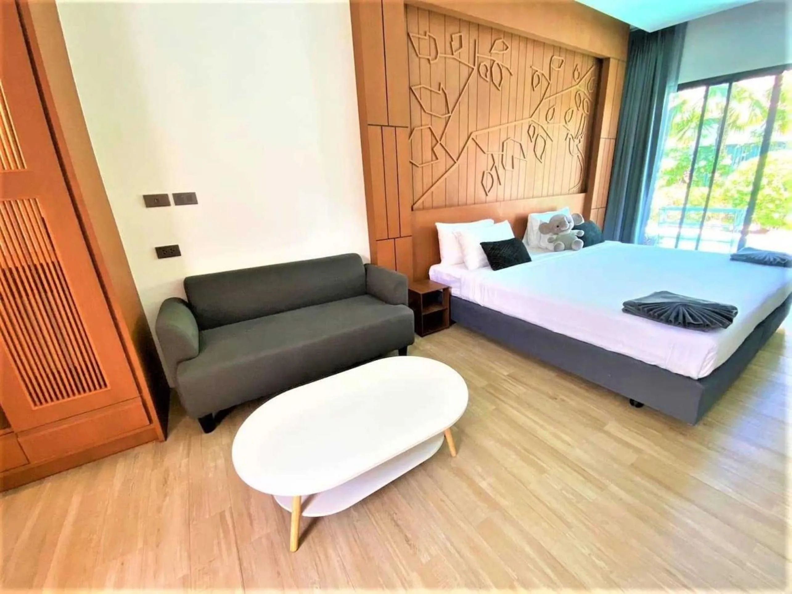 Bed in Tajh Pool Villas