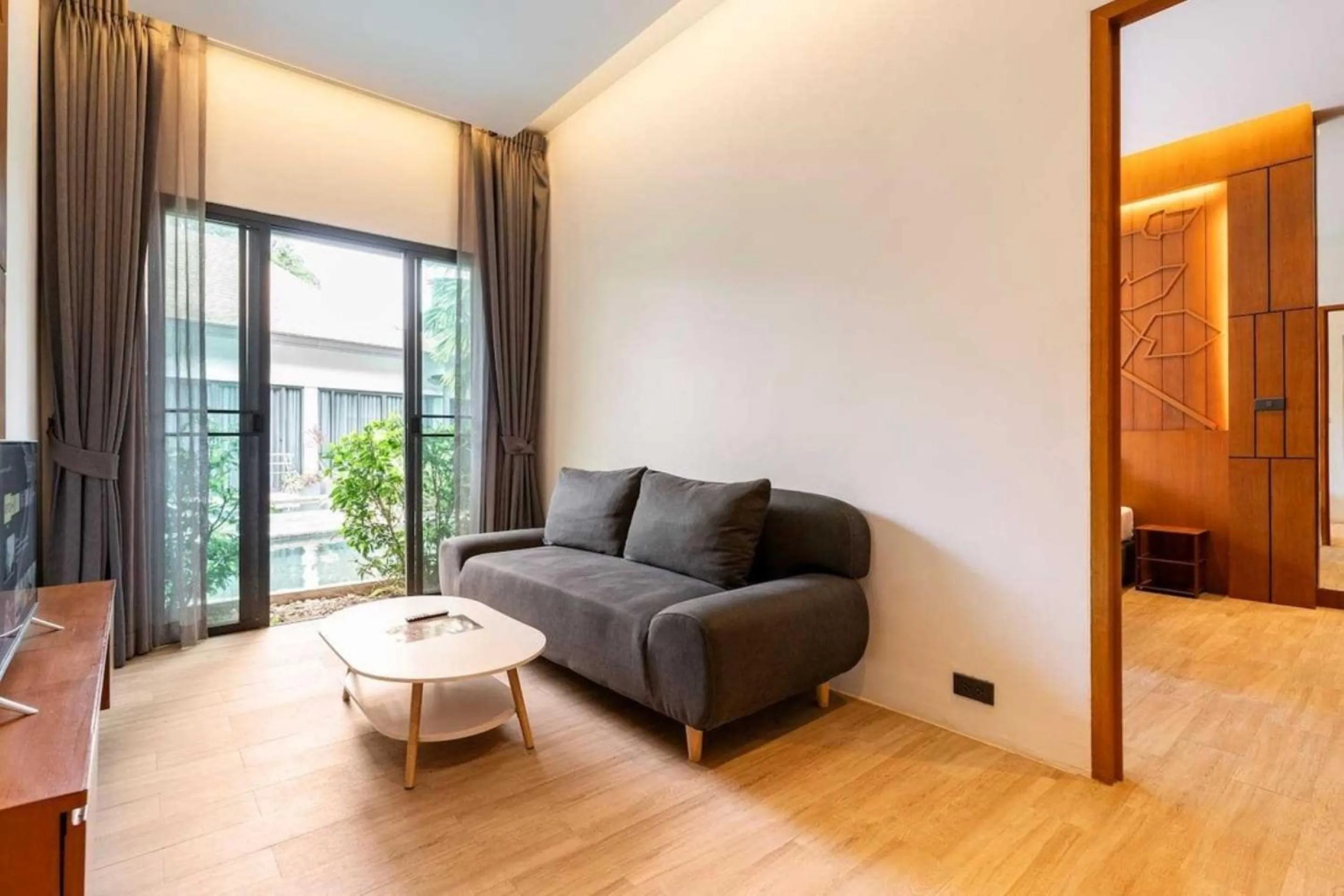 Living room in Tajh Pool Villas