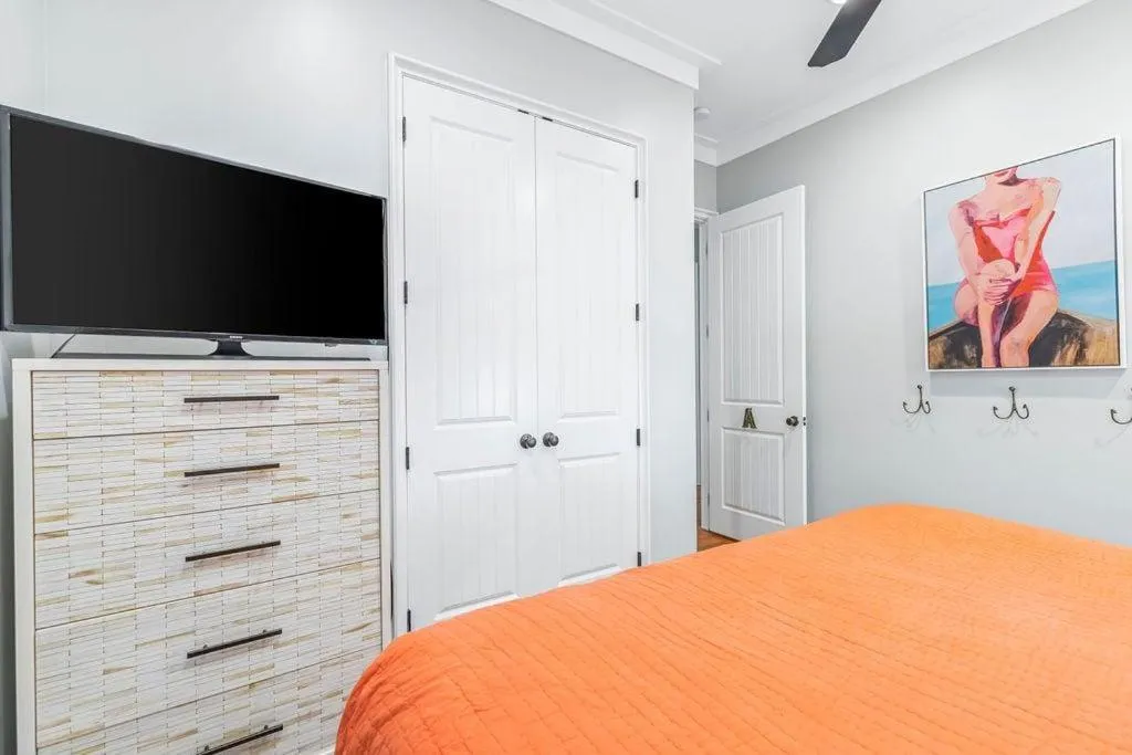 Bed in Watercolor - Rudy's Rendezvous