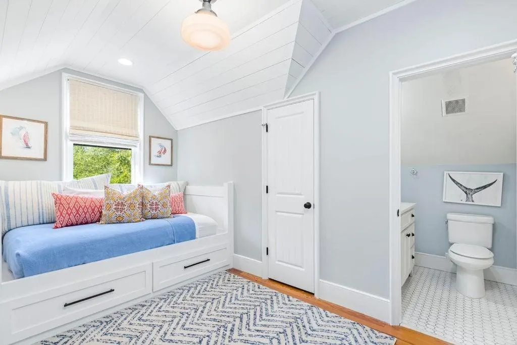 Bed in Watercolor - Rudy's Rendezvous